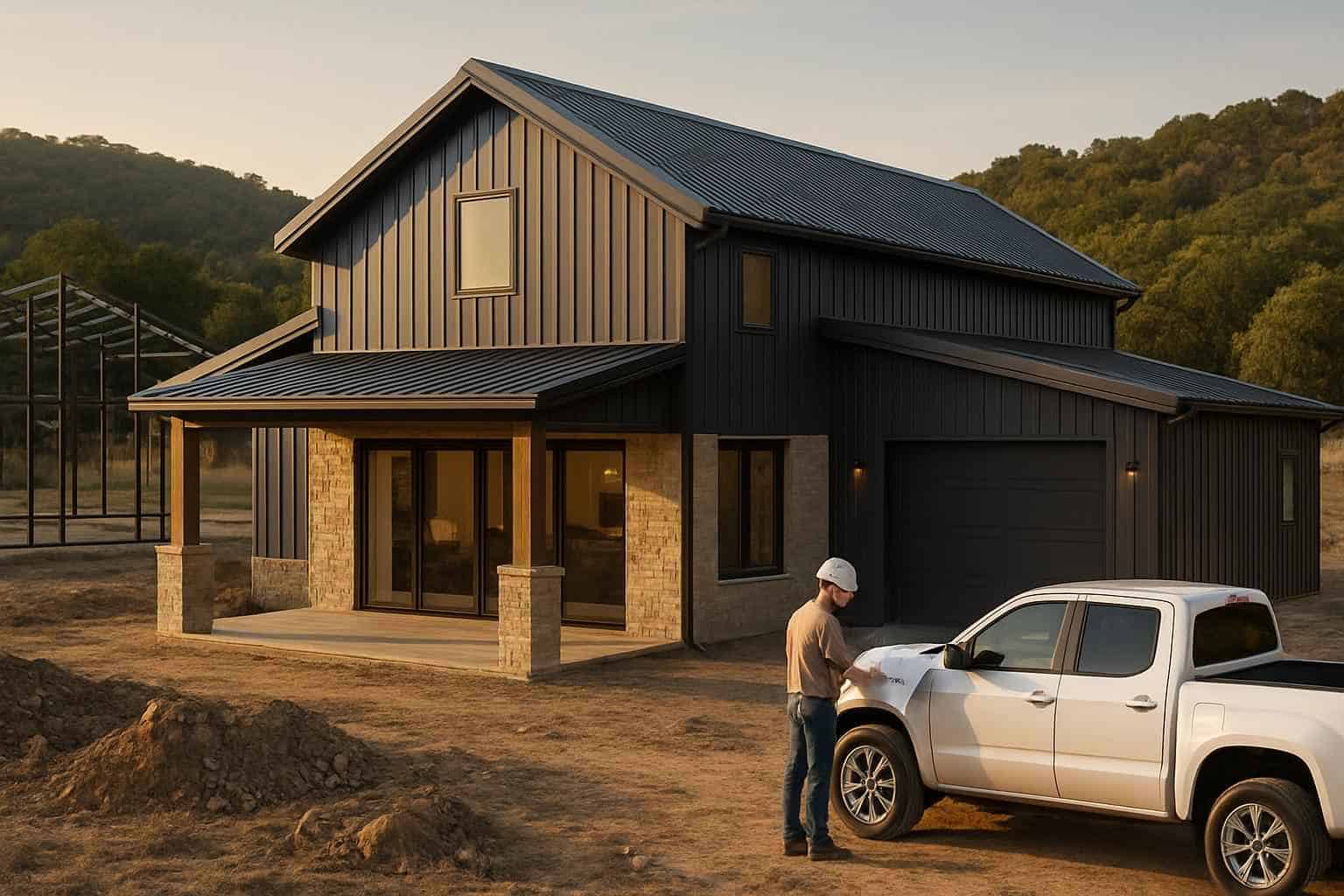 Metal Building Construction Contractor In Mountain Home TX Barndominium Builder Service in Mountain Home TX