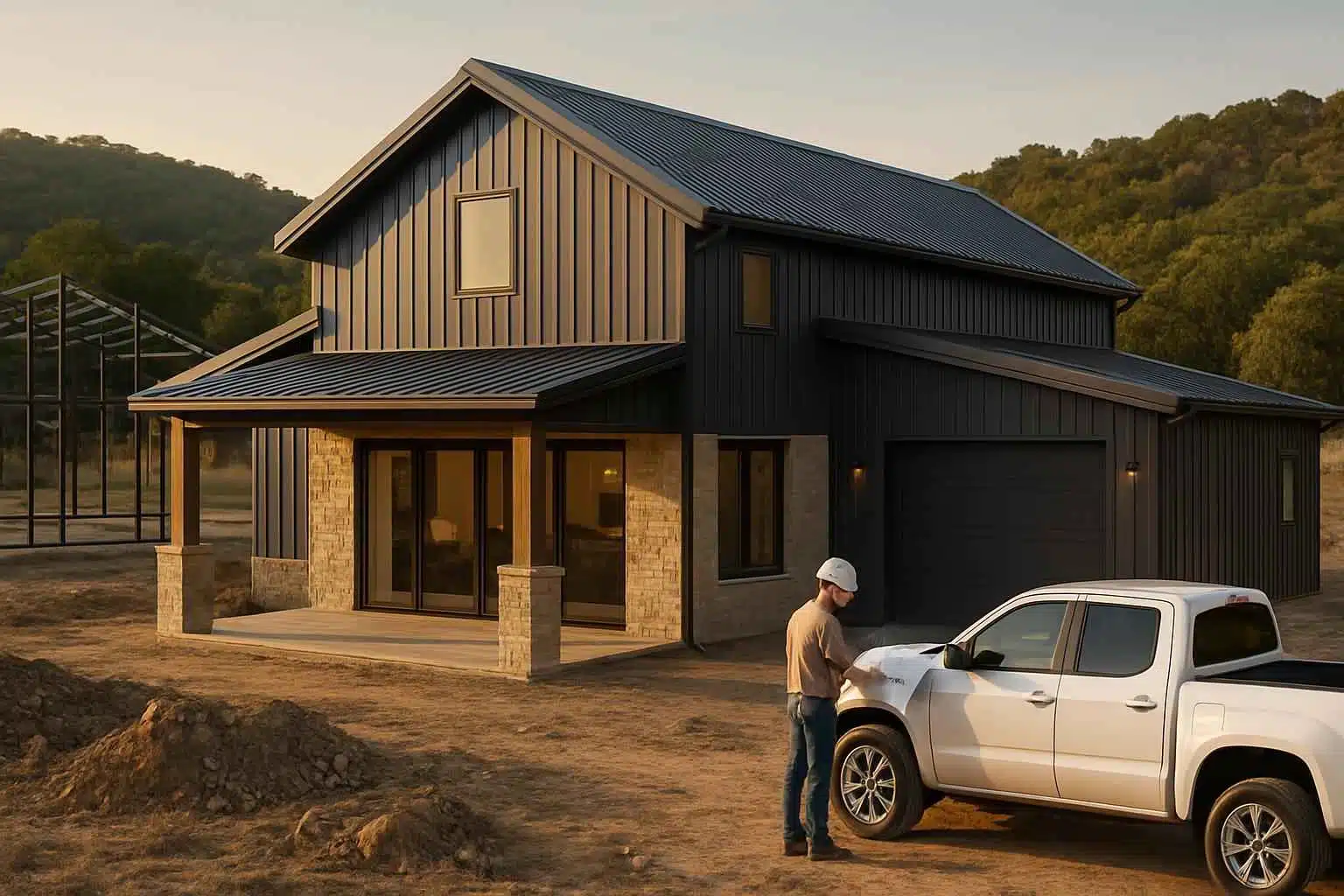 Metal Building Construction Contractor In Mountain Home TX Barndominium Builder Service in Mountain Home TX