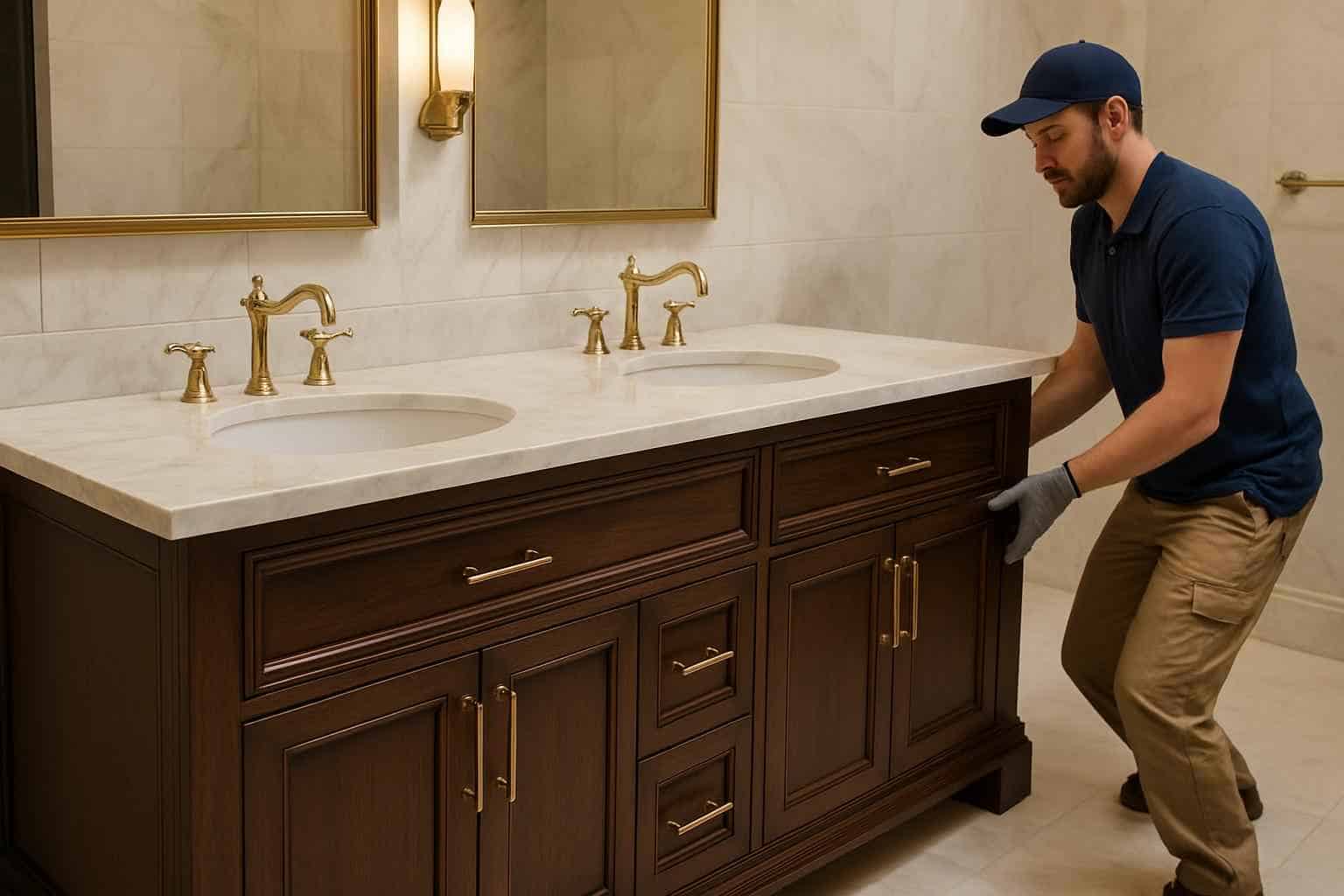 Bathroom Vanity Installation Service in Kendalia TX
