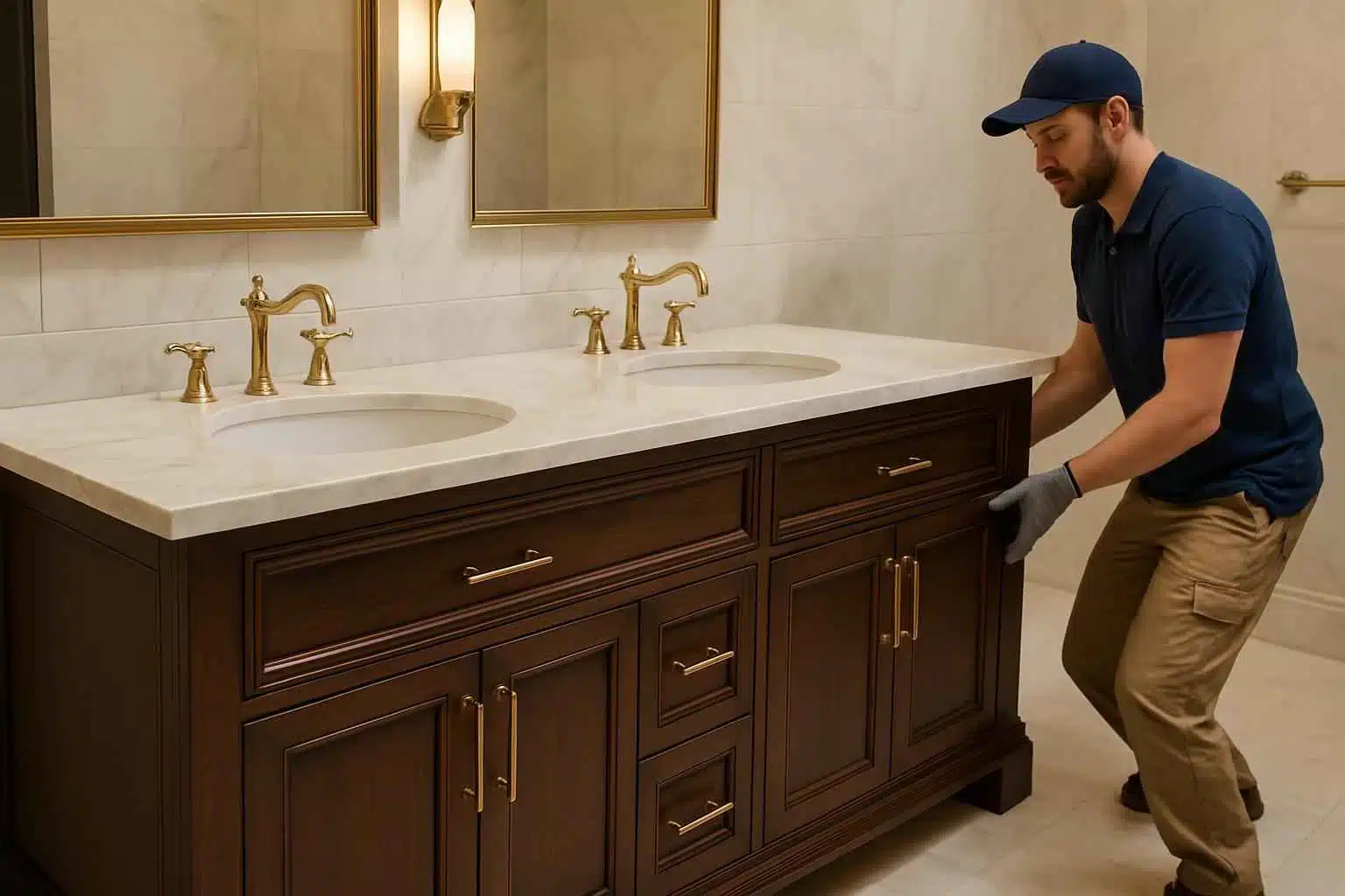 Bathroom Vanity Installation Service in Kendalia TX