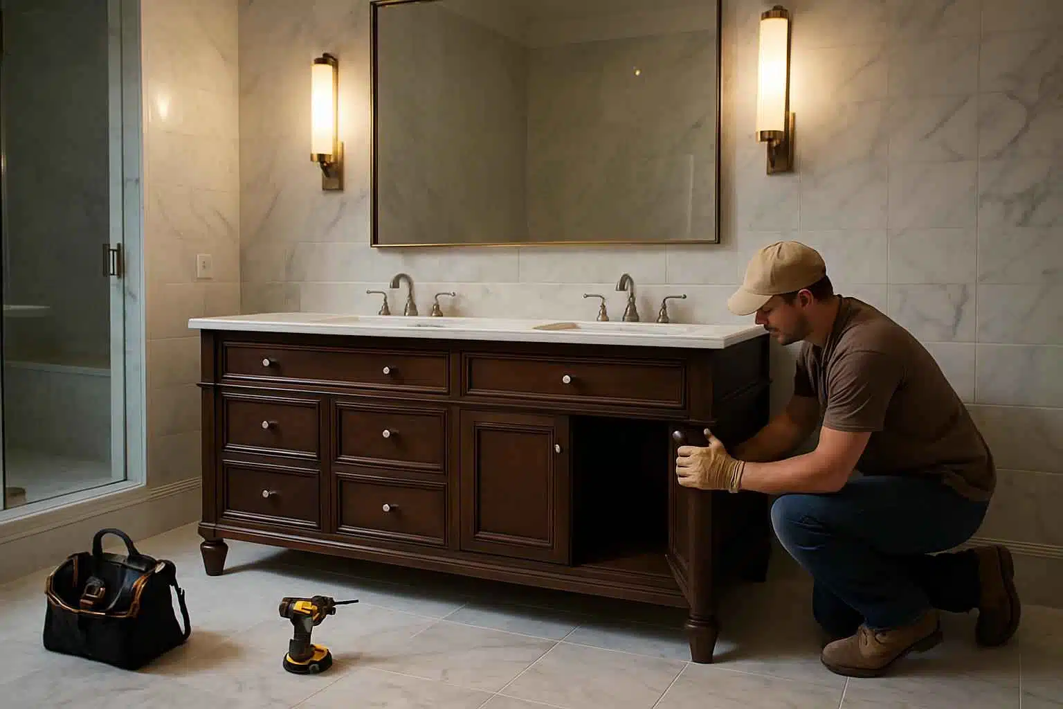 Bathroom Vanity Installation Service in Llano TX