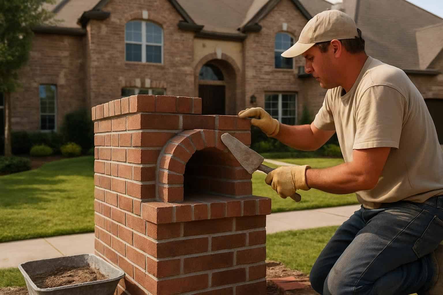 Brick Contractor In Cypress Mill TX Brick Mailbox Builder in Cypress Mill TX