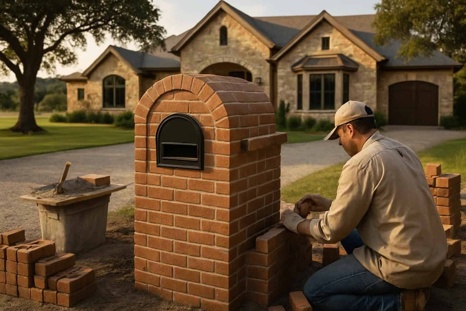 Brick Contractor In Mountain Home TX Brick Mailbox Builder in Mountain Home TX