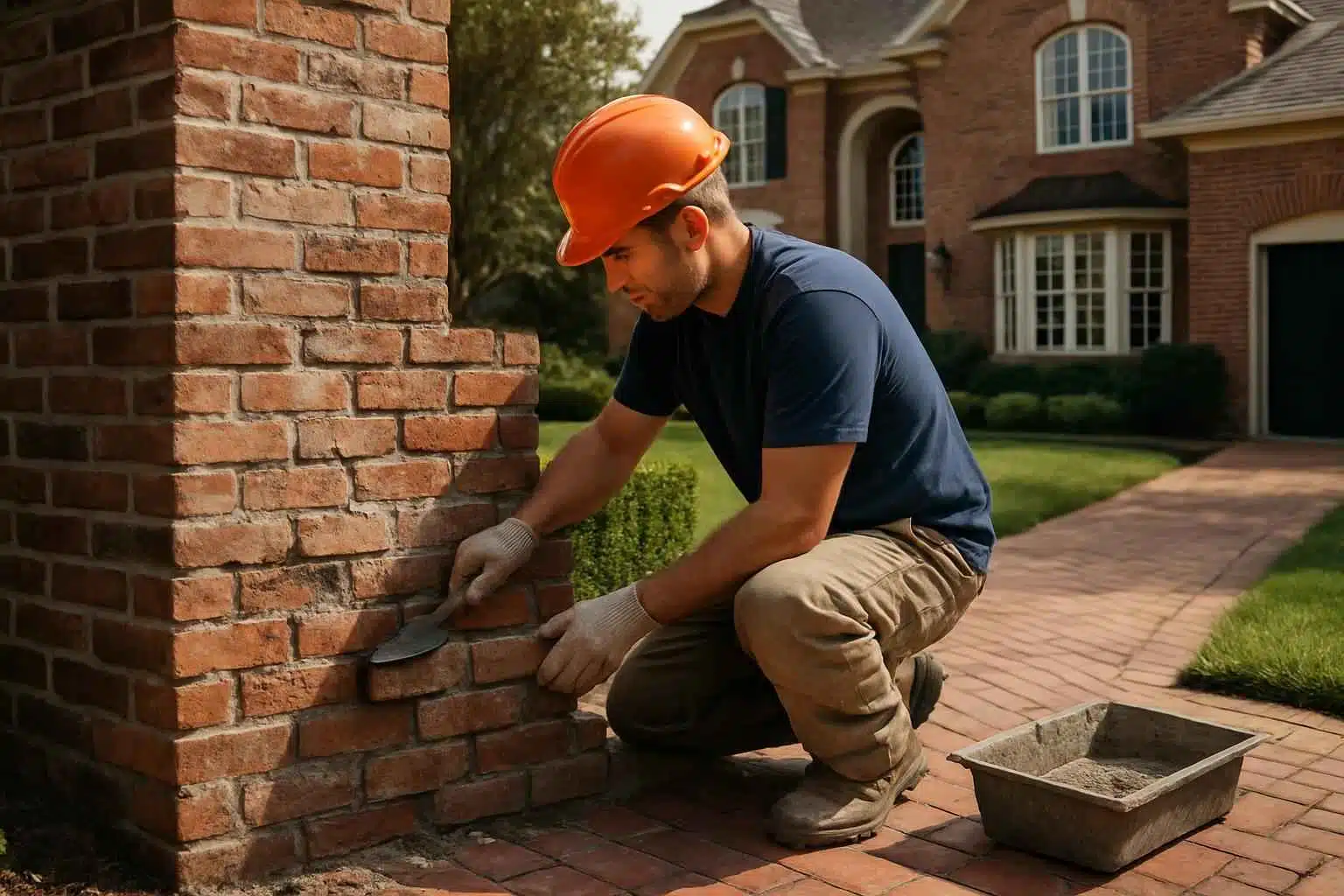 Brick Repair Service in Cypress Mill TX