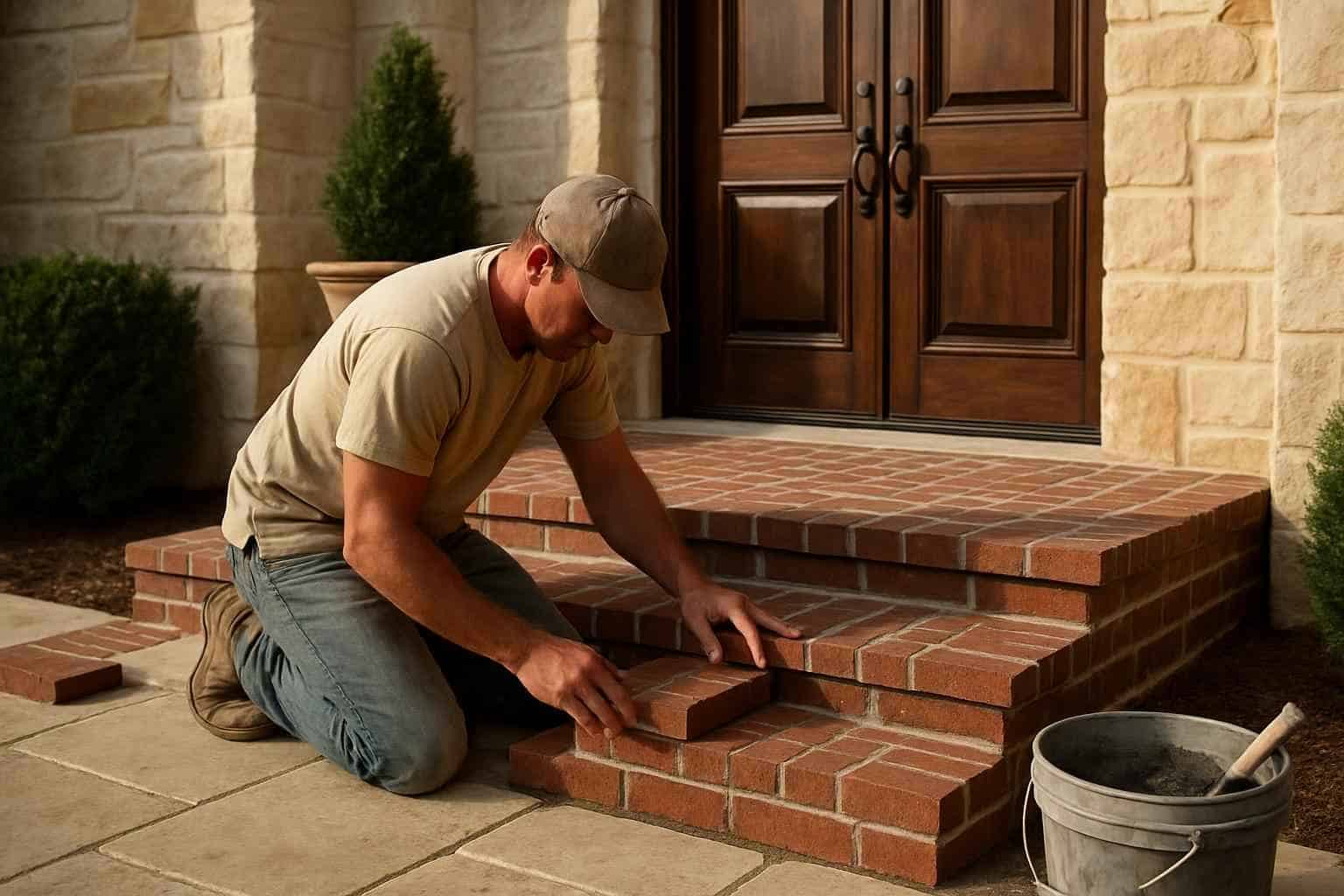 Brick Step Installer in Kendalia TX