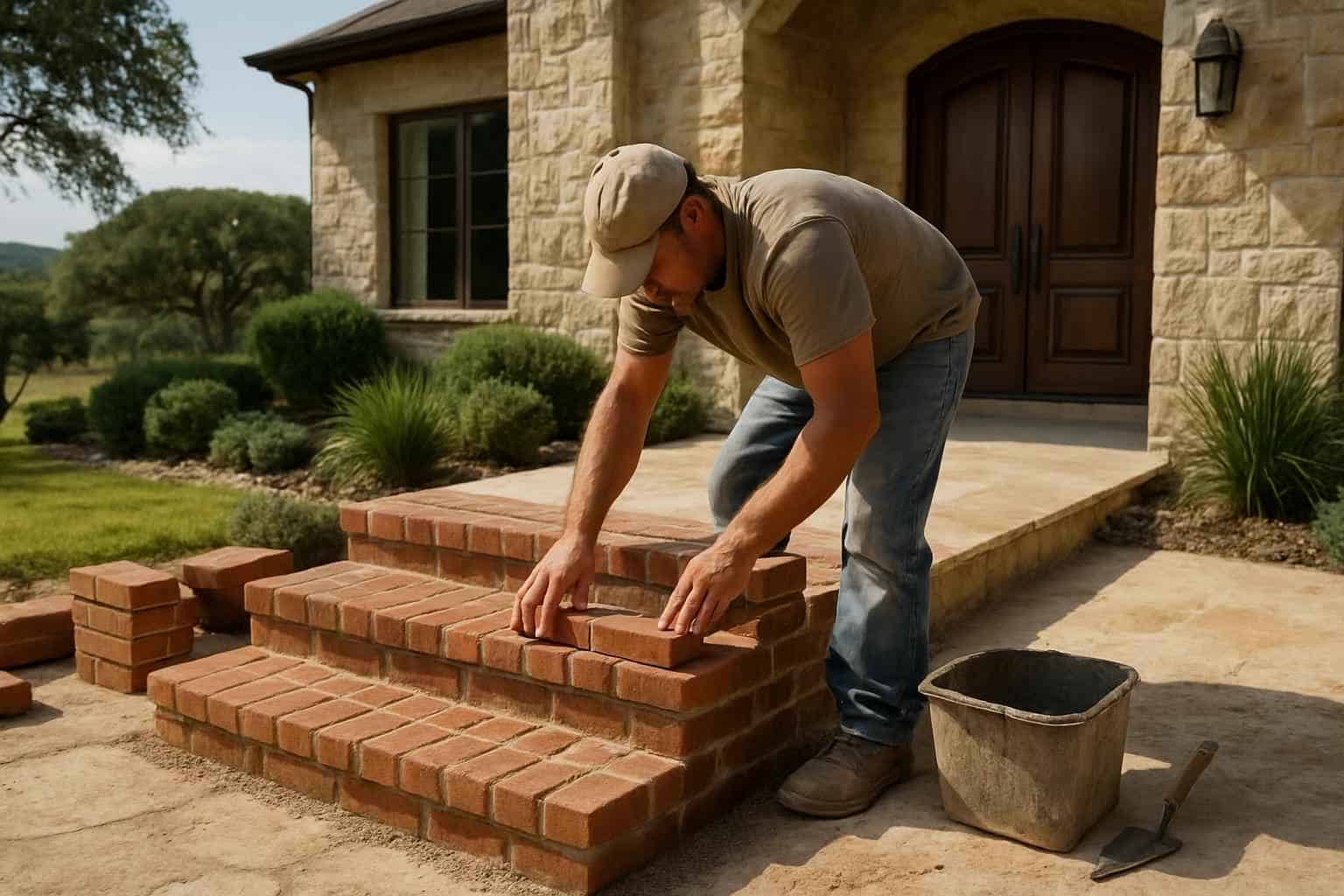 Brick Contractor In Mountain Home TX Brick Step Installer in Mountain Home TX