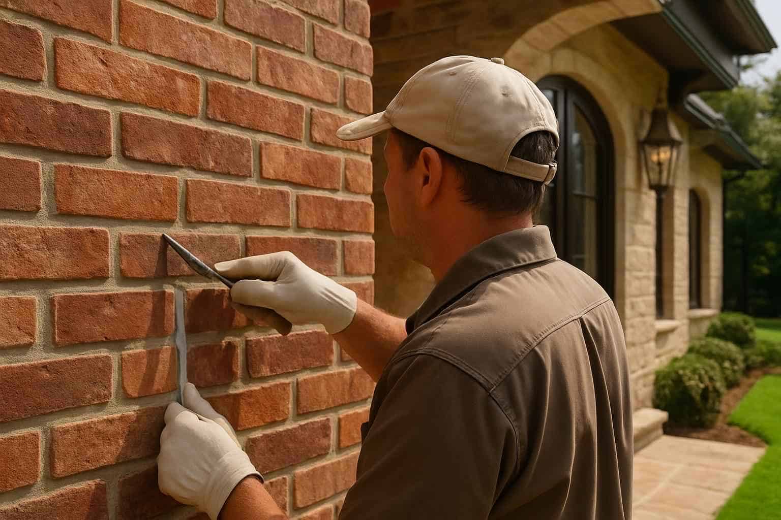 Brick Tuckpointing Service in Boerne TX