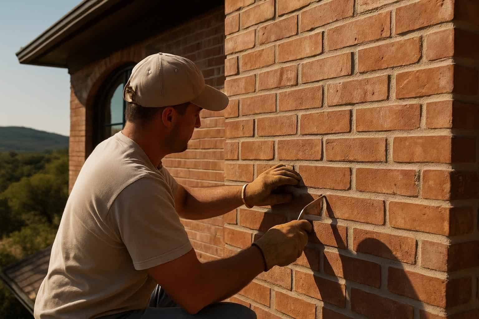 Brick Tuckpointing Service in Round Mountain TX