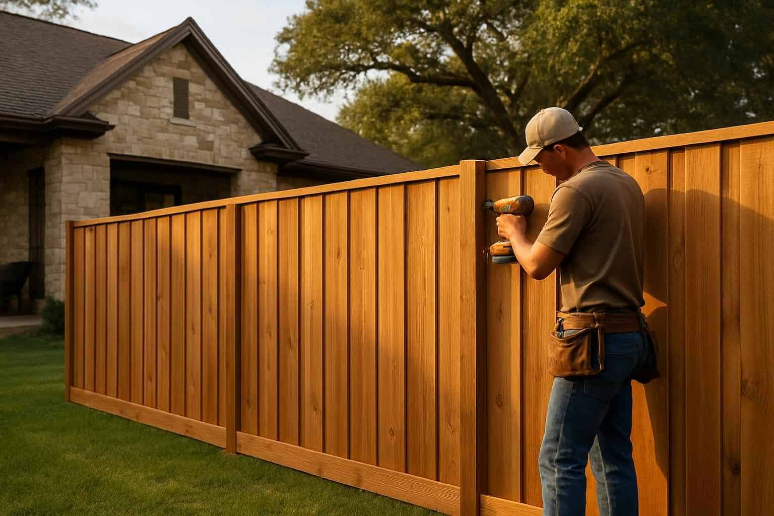 Cedar Fence Contractor in Boerne TX