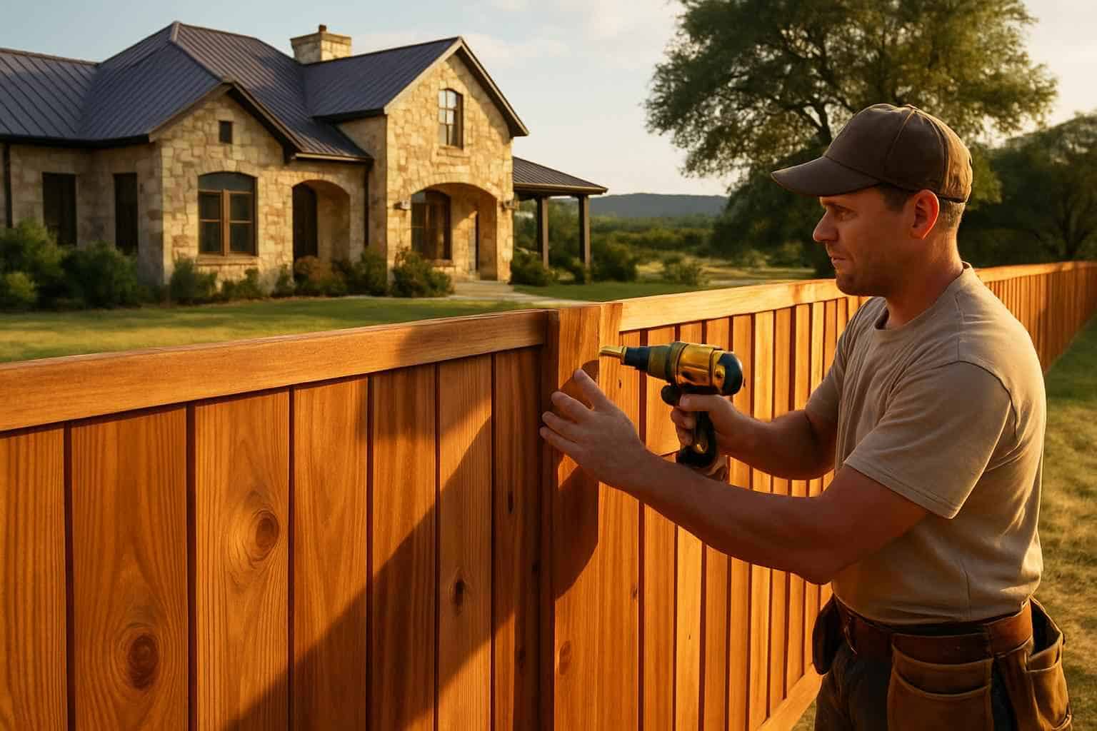 Cedar Fence Contractor in Mountain Home TX