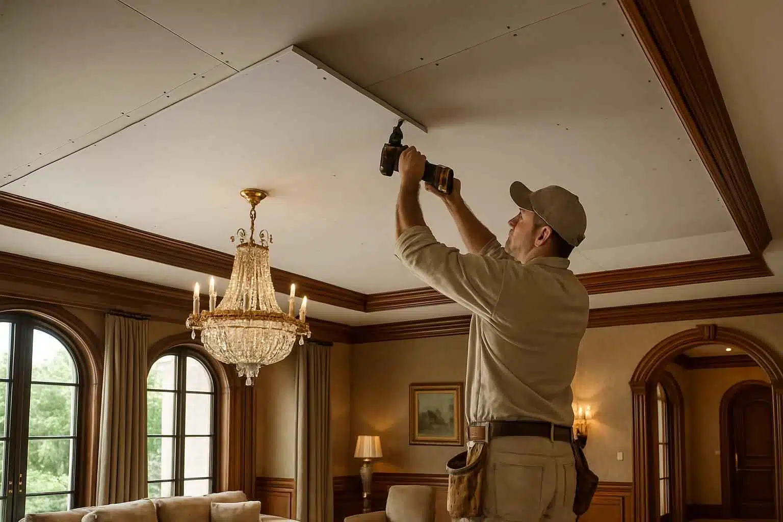 Ceiling Drywall Installation in Kendalia TX