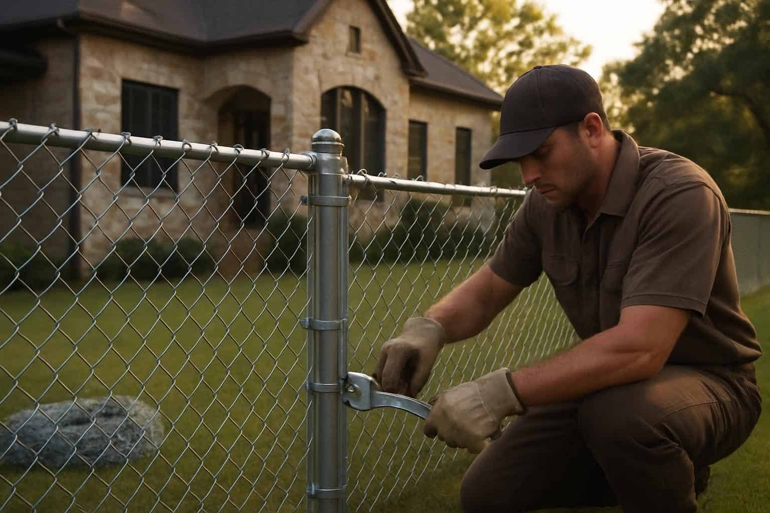 Chain Link Fence Installer in Boerne TX