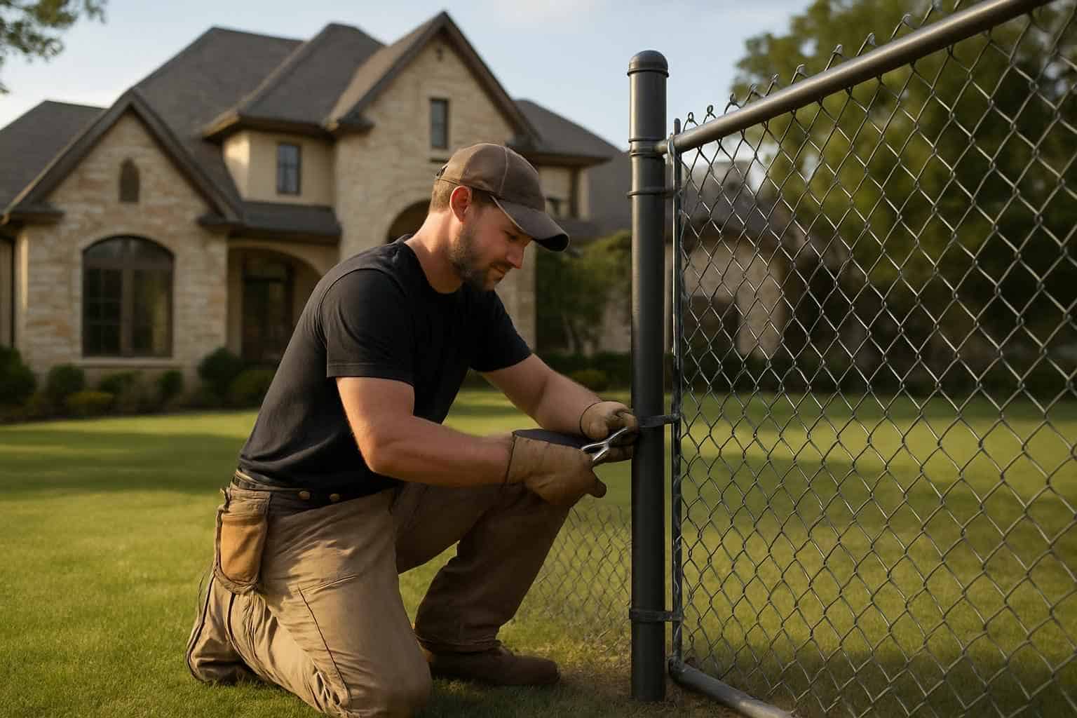Chain Link Fence Installer in Cypress Mill TX