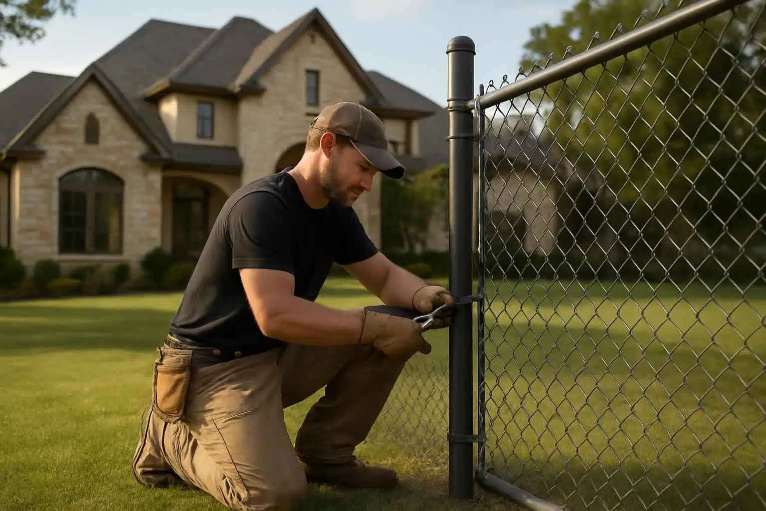 Fence Installation Contractor In Cypress Mill TX Chain Link Fence Installer in Cypress Mill TX
