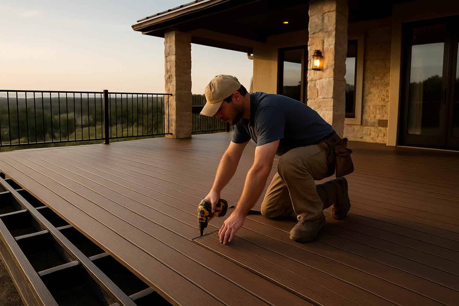 Composite Deck Builder in Kendalia TX