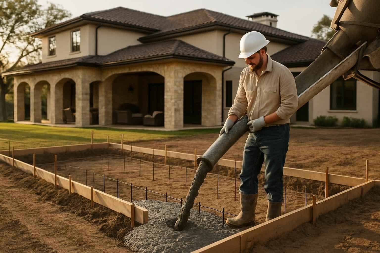 Concrete Footing Contractor in Hunt TX