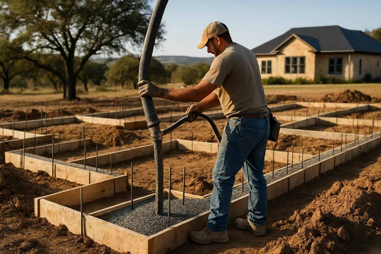 Concrete Footing Contractor in Mountain Home TX