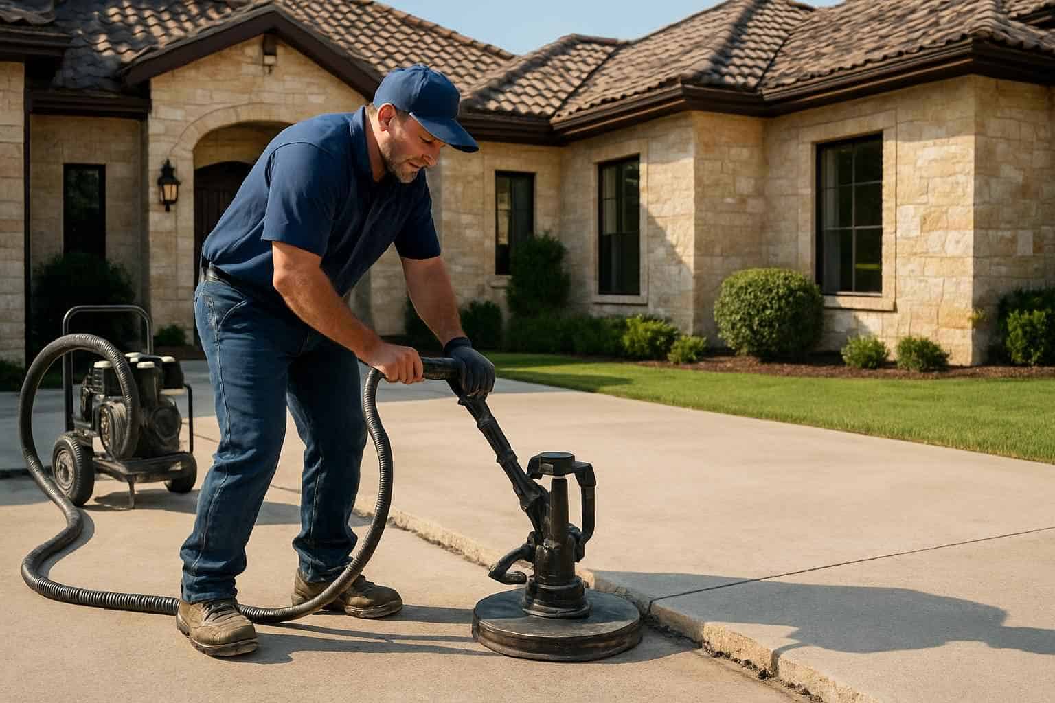 Concrete Leveling Service in Boerne TX