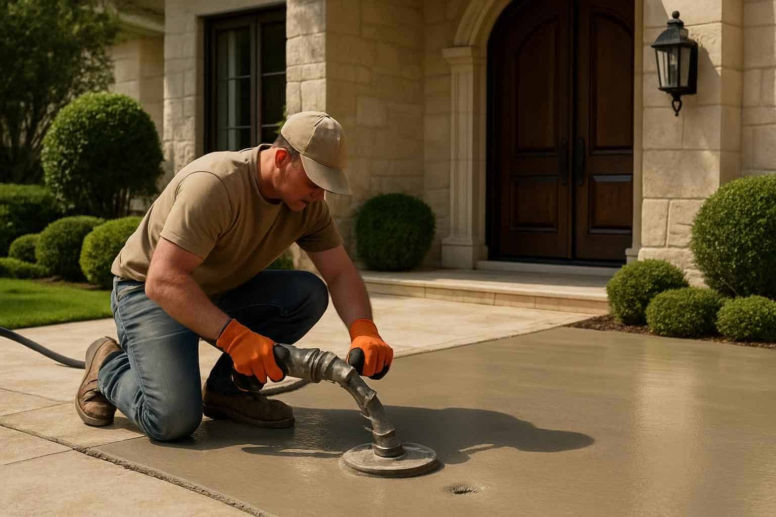 Concrete Leveling Service in Hunt TX