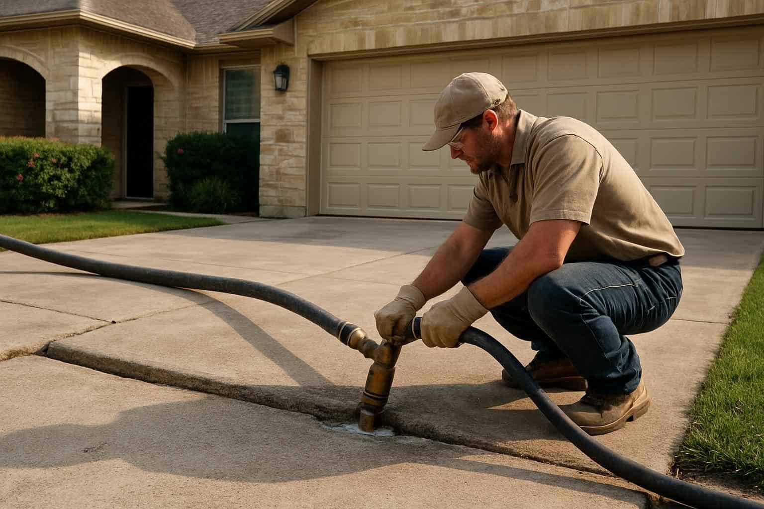 Concrete Repair Contractor In Kendalia TX Concrete Leveling Service in Kendalia TX