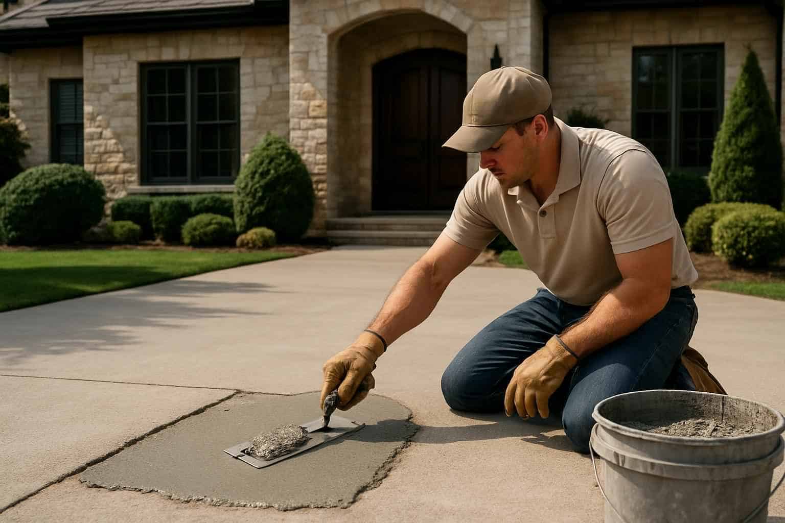 Concrete Patch Service in Hunt TX
