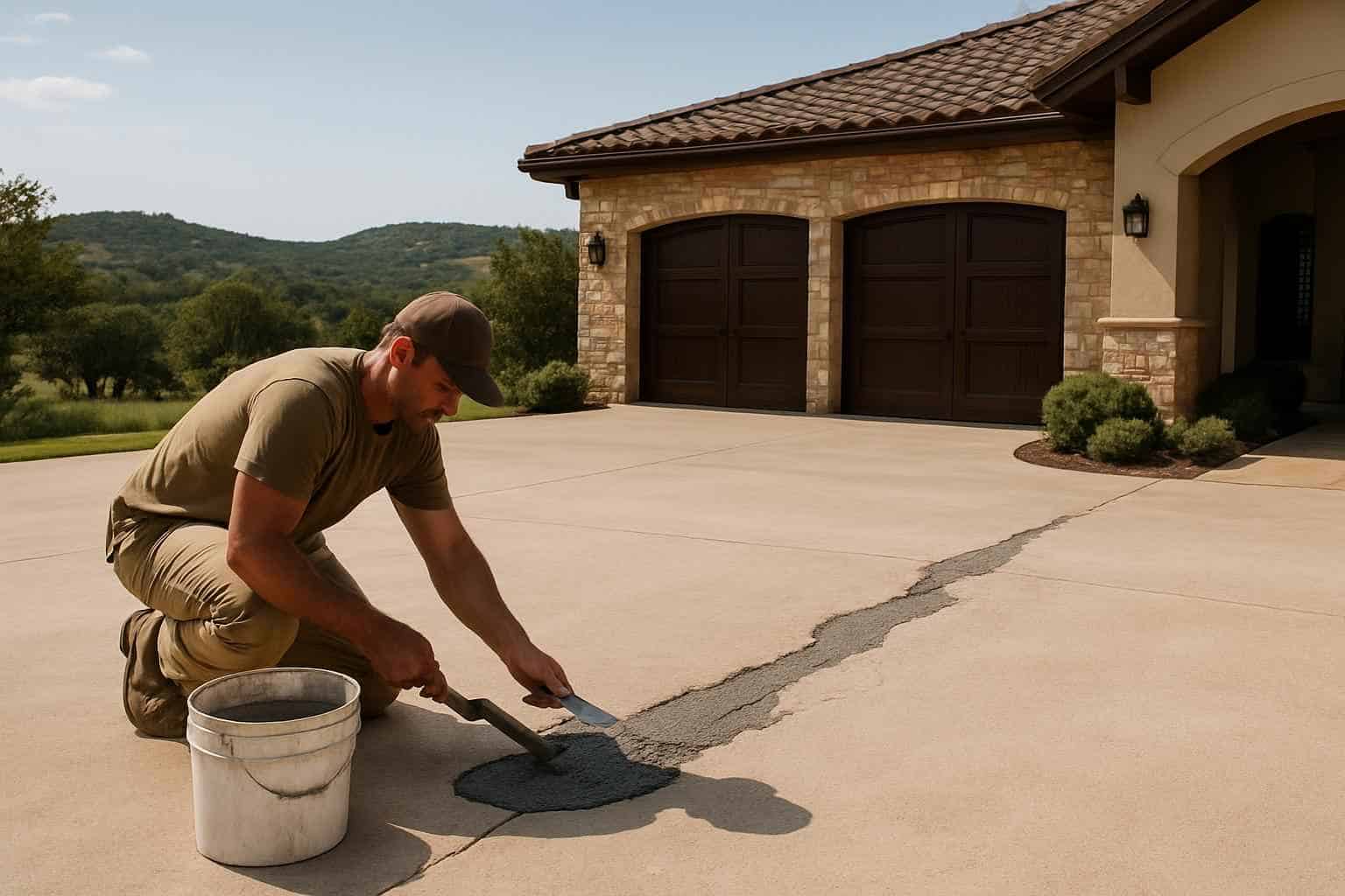Concrete Repair Contractor In Round Mountain TX Concrete Patch Service in Round Mountain TX