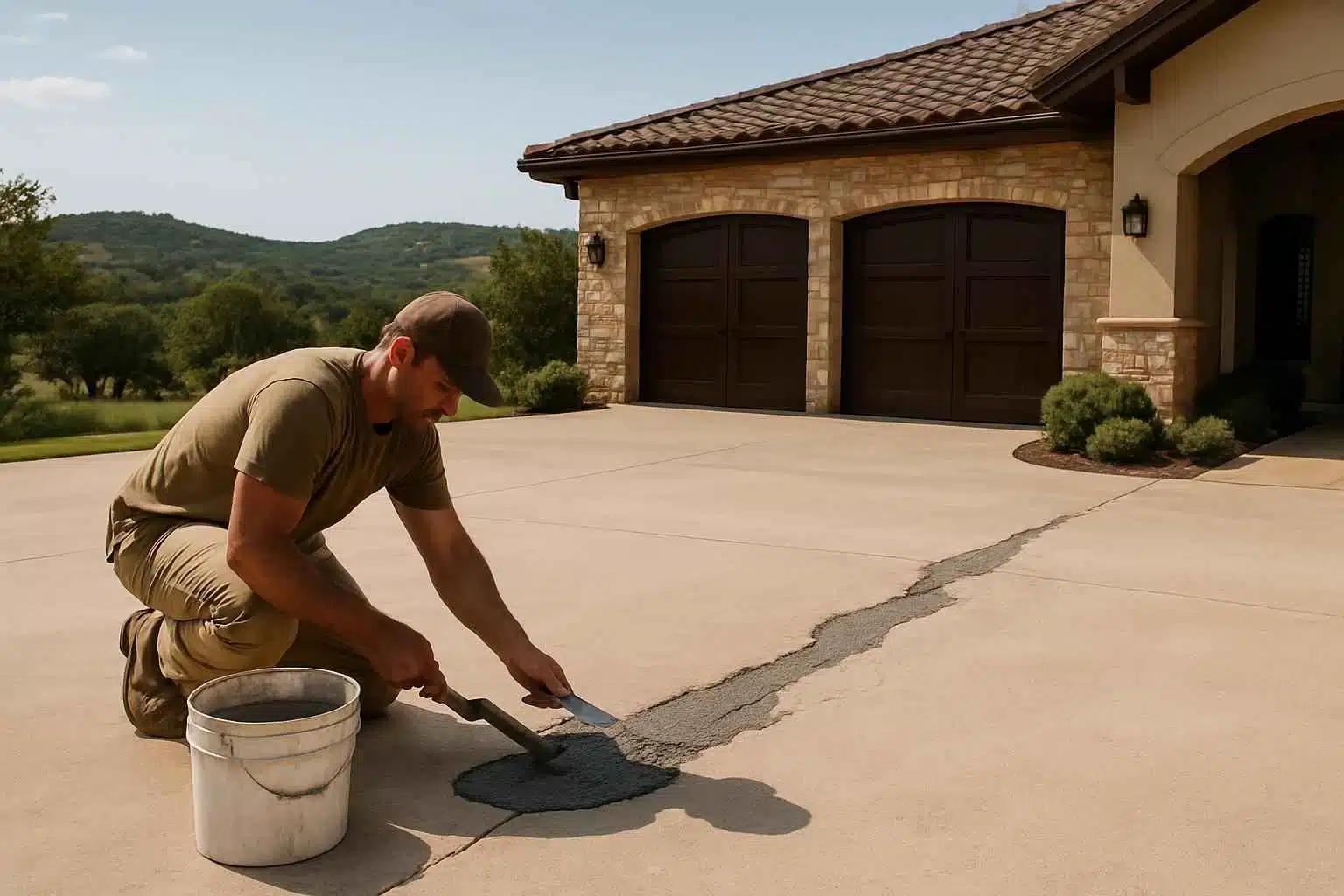 Concrete Patch Service in Round Mountain TX
