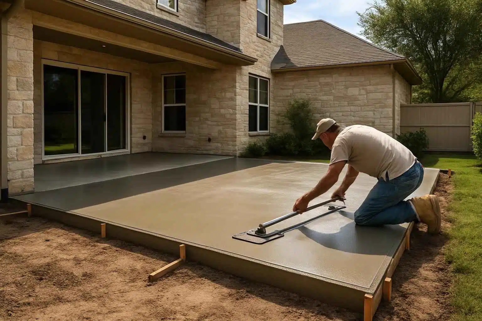 Concrete Patio Installation Service in Cypress Mill TX