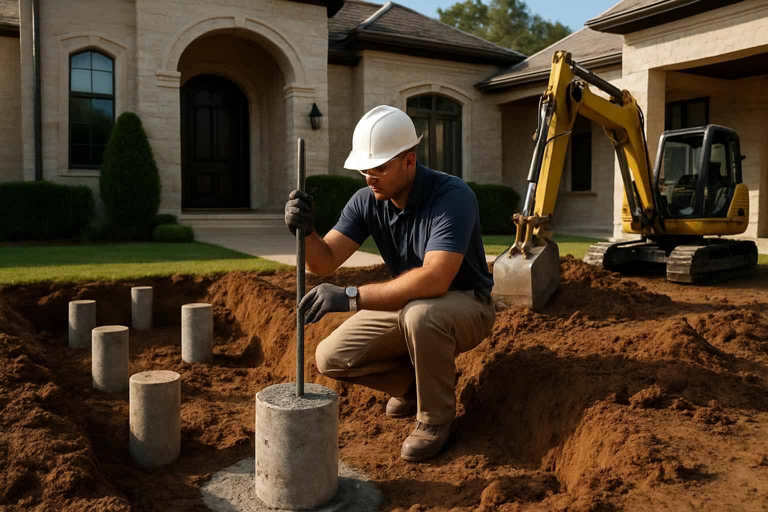 Concrete Pier Installation Contractor in Cypress Mill TX