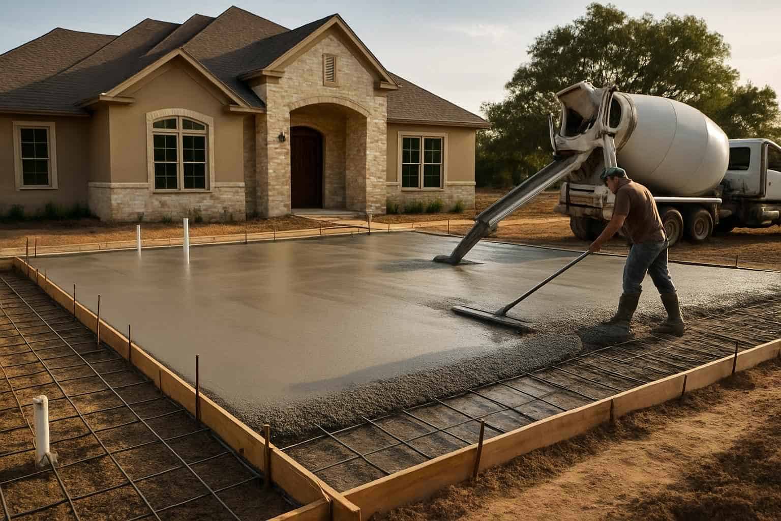 Concrete Slab Pouring Company in Boerne TX