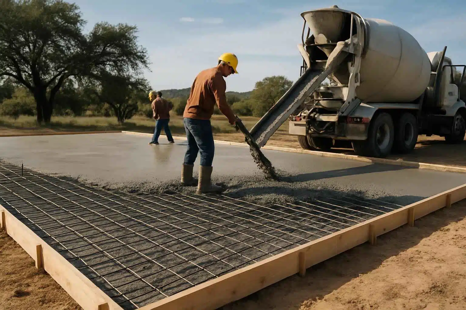 Concrete Slab Pouring Company in Cypress Mill TX