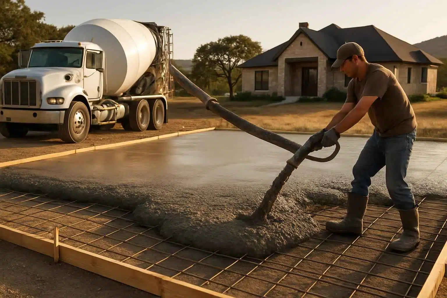 Concrete Slab Pouring Company in Mountain Home TX