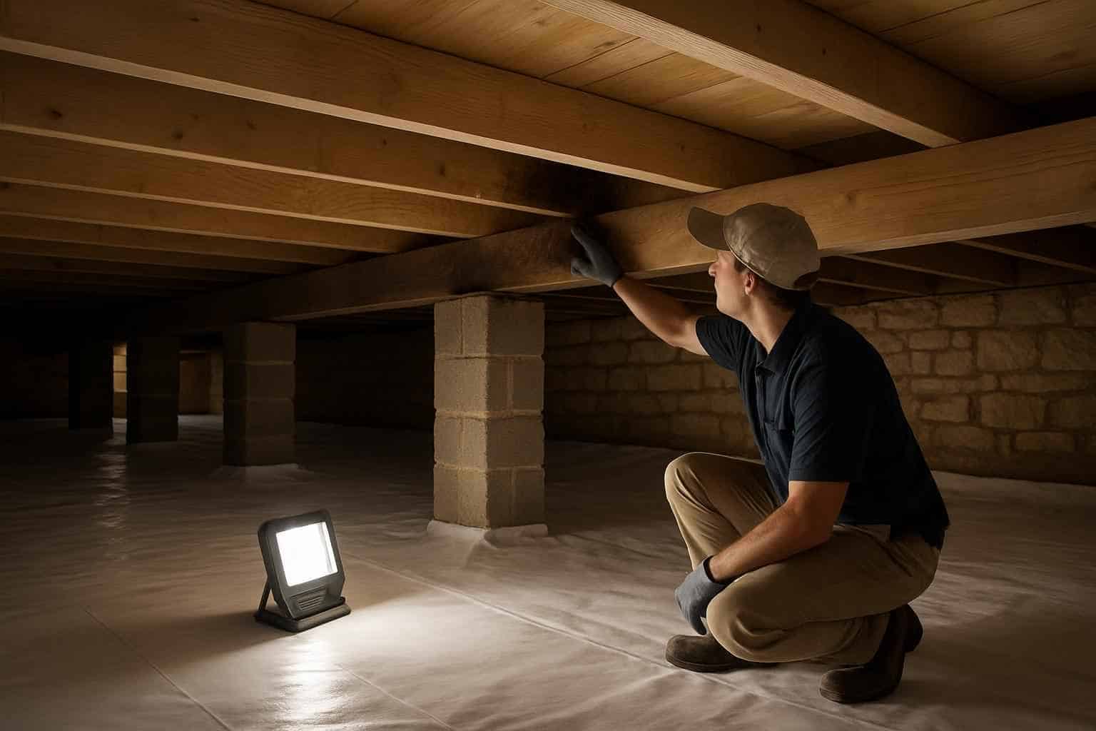 Crawl Space Repair Service in Hunt TX