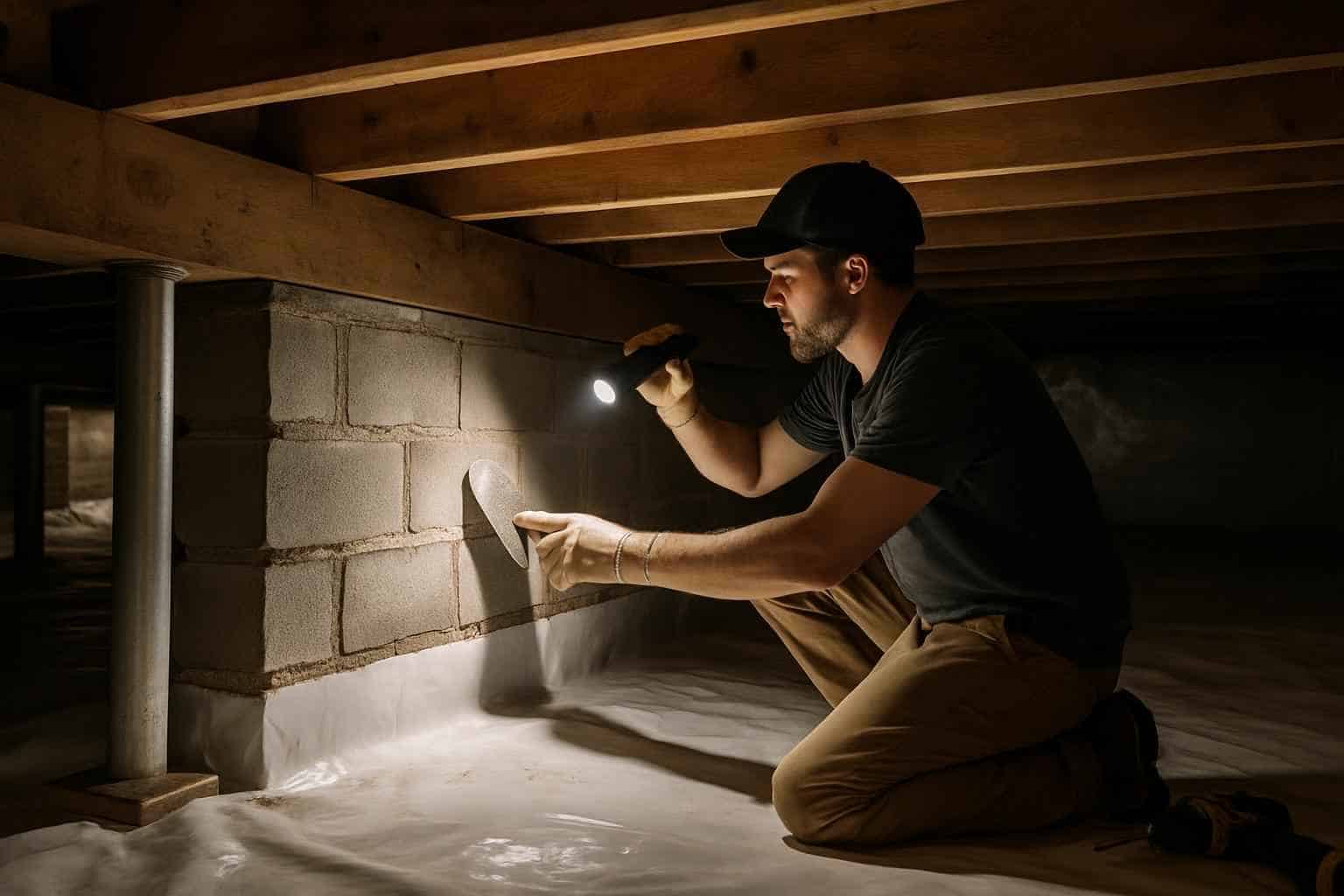 Foundation Repair Pier Beam Contractor In Round Mountain TX Crawl Space Repair Service in Round Mountain TX