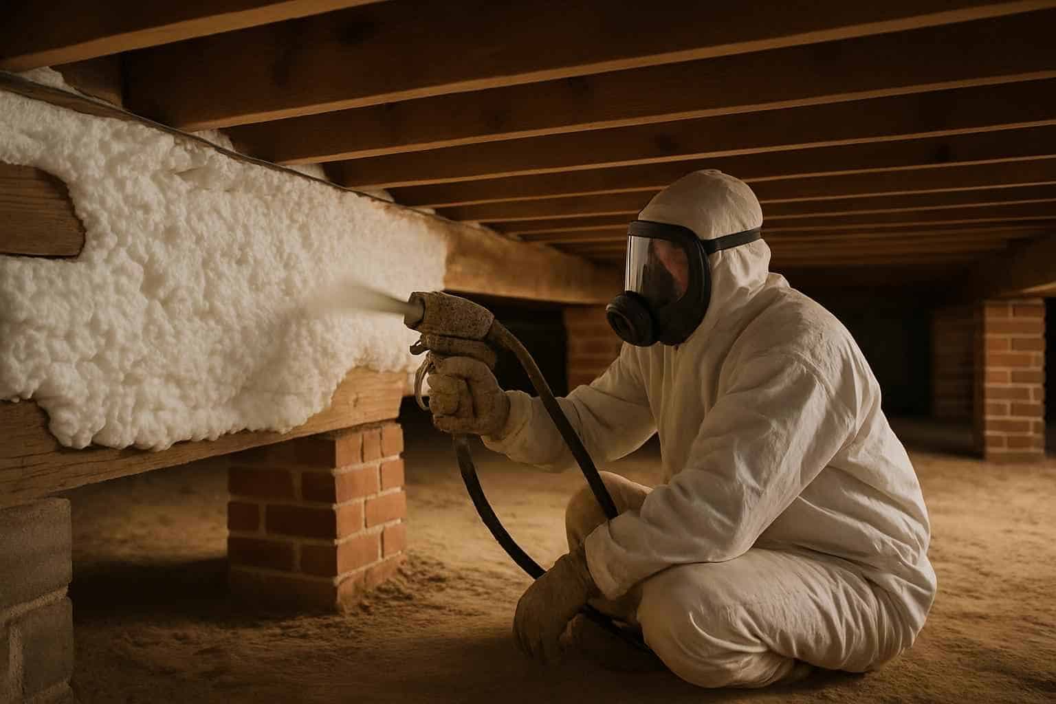 Spray Foam Insulation Contractor In Hunt TX Crawl Space Spray Foam Service in Hunt TX