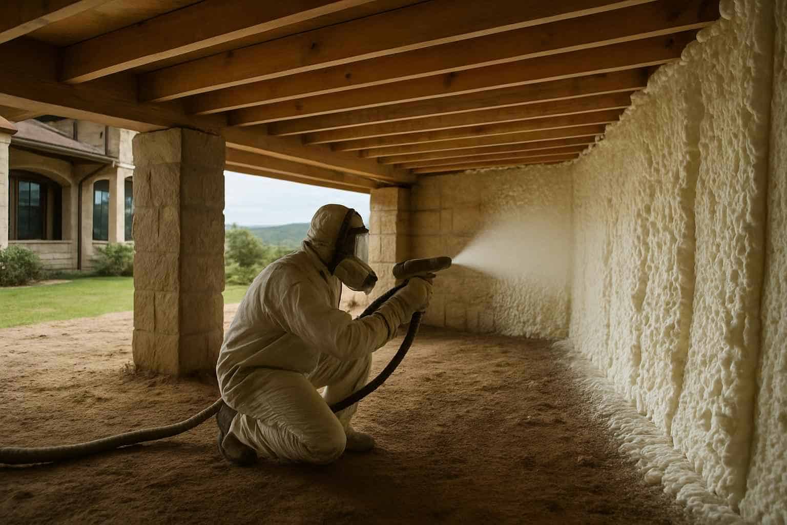 Crawl Space Spray Foam Service in Mountain Home TX