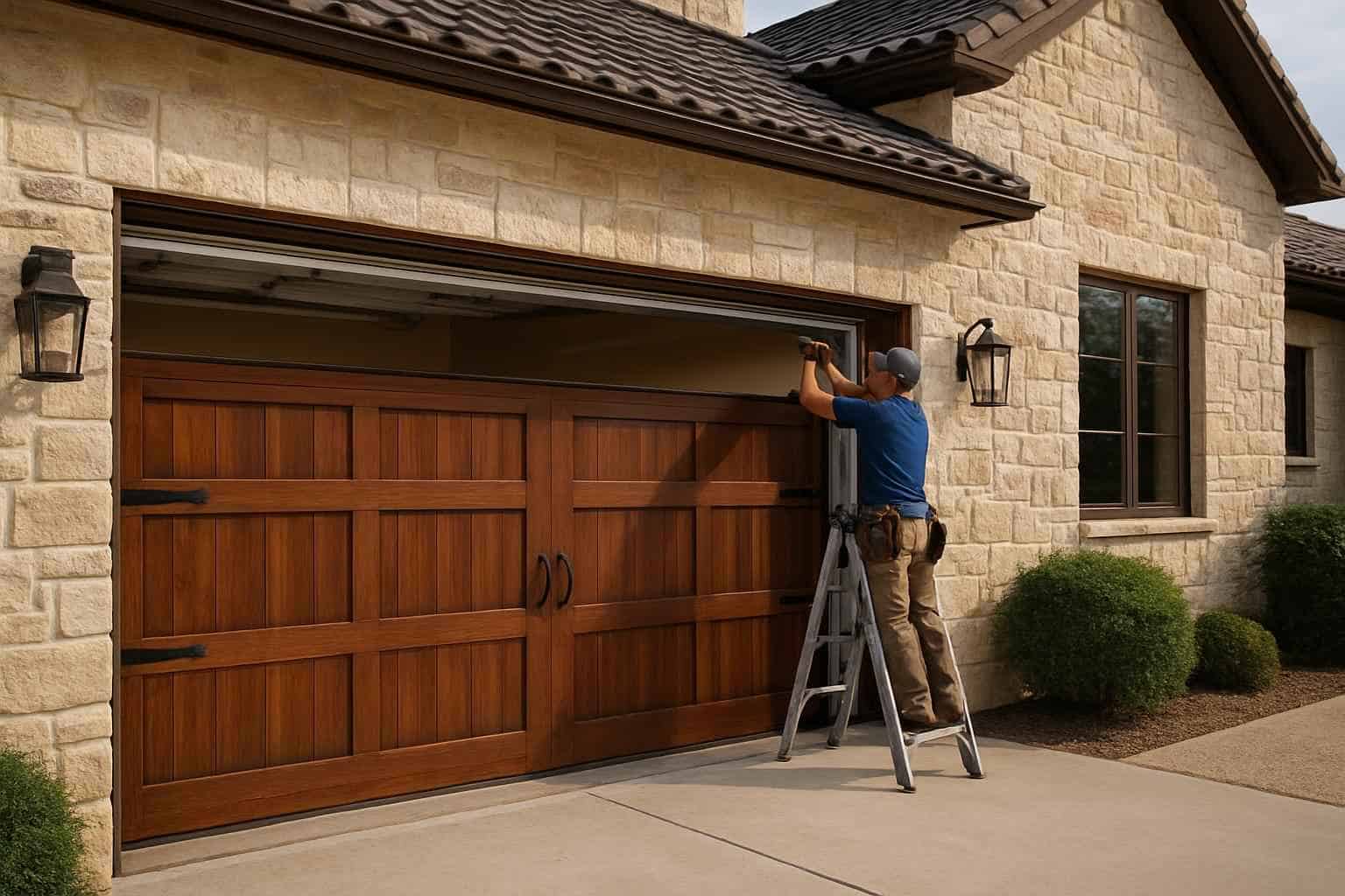 Custom Garage Door Installation in Blanco TX