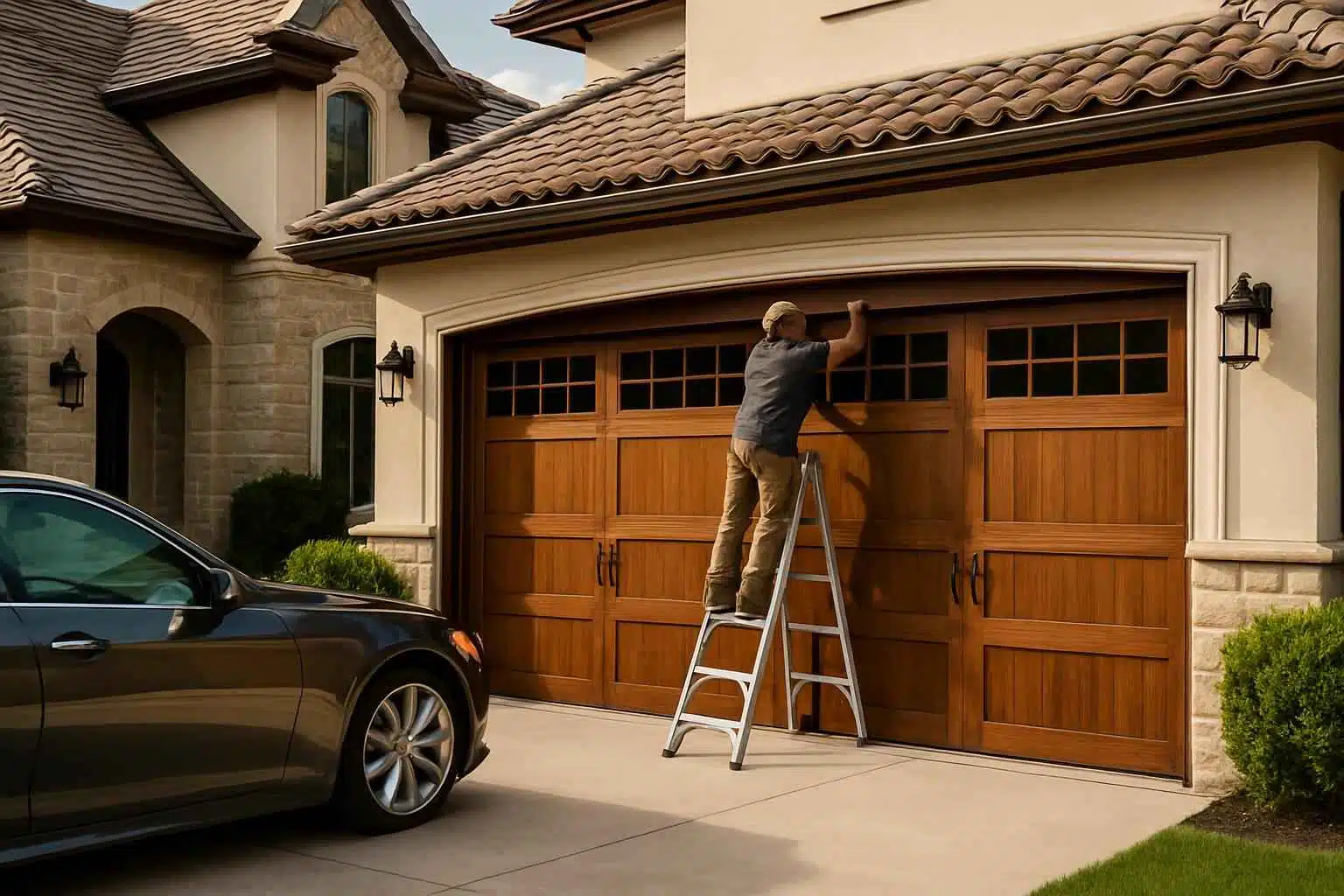 Custom Garage Door Installation In Cypress Mill TX