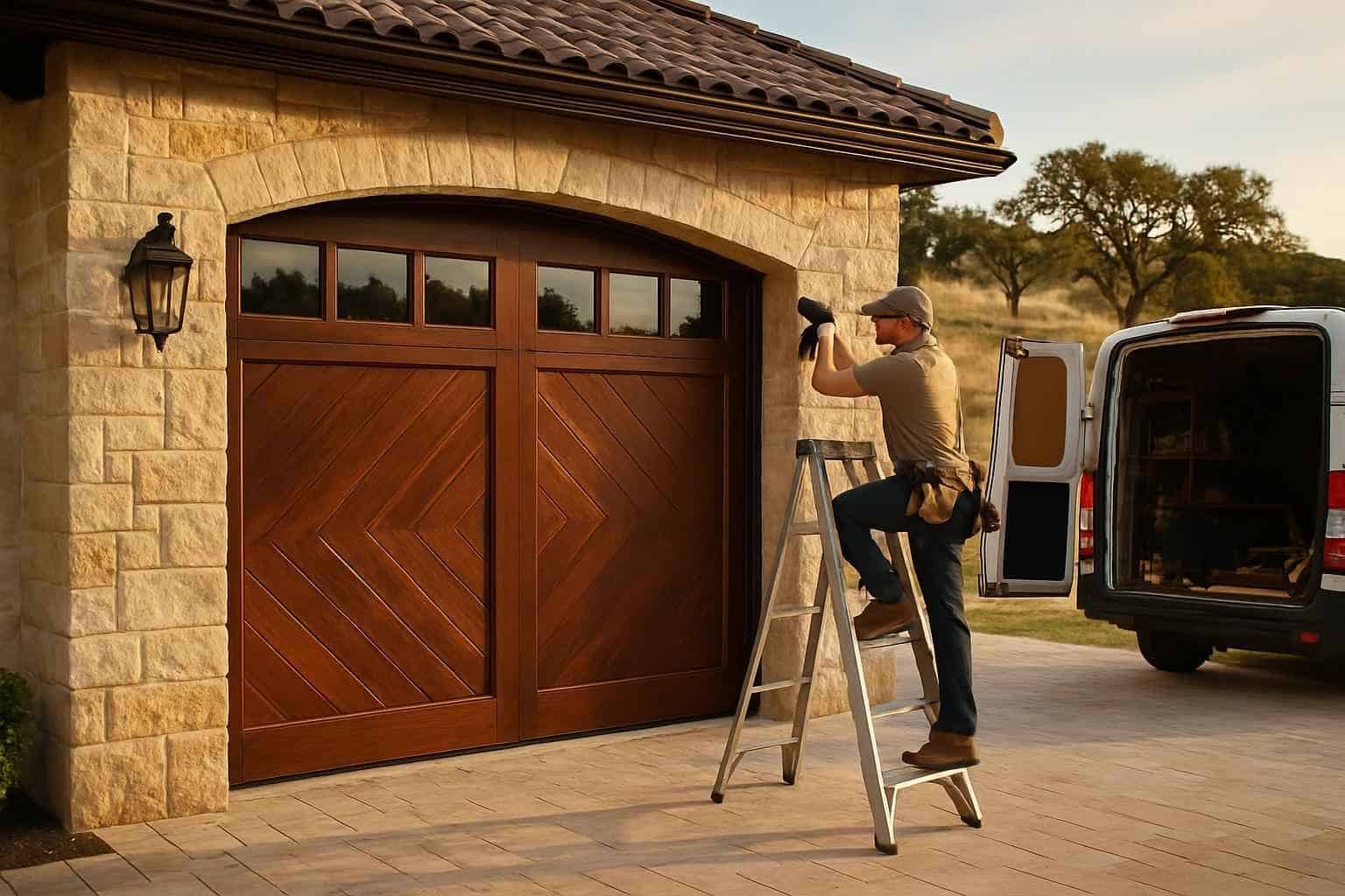 Garage Door Installation Contractor In Kendalia TX Custom Garage Door Installation in Kendalia TX