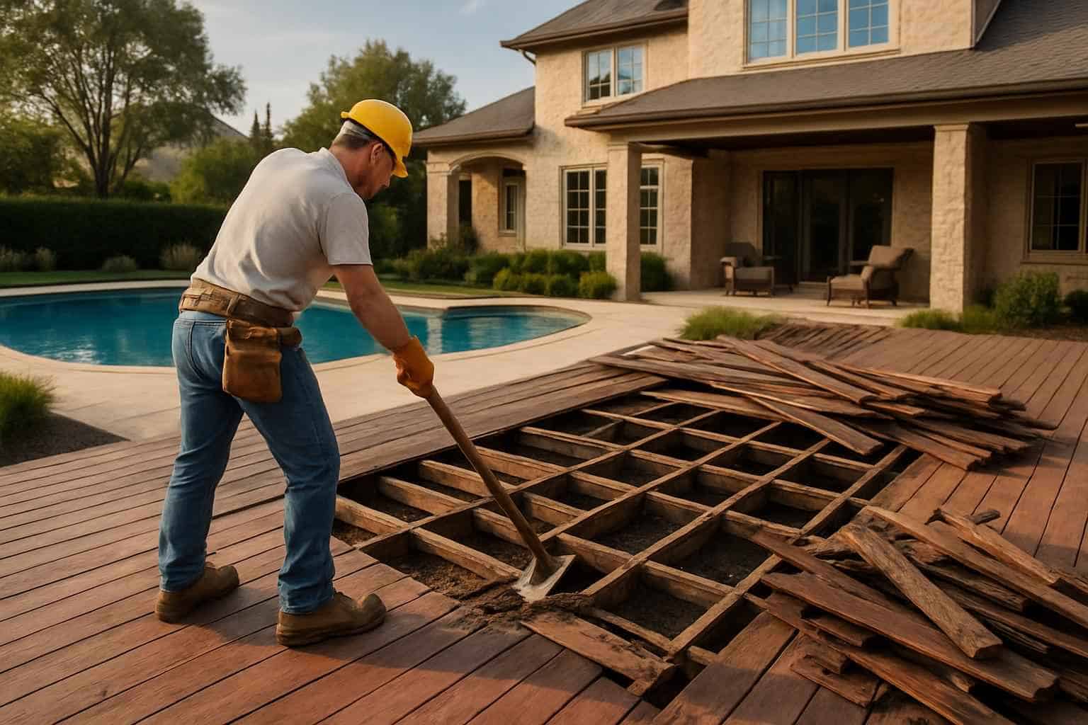 Deck Demolition Prep Service in Cypress Mill TX