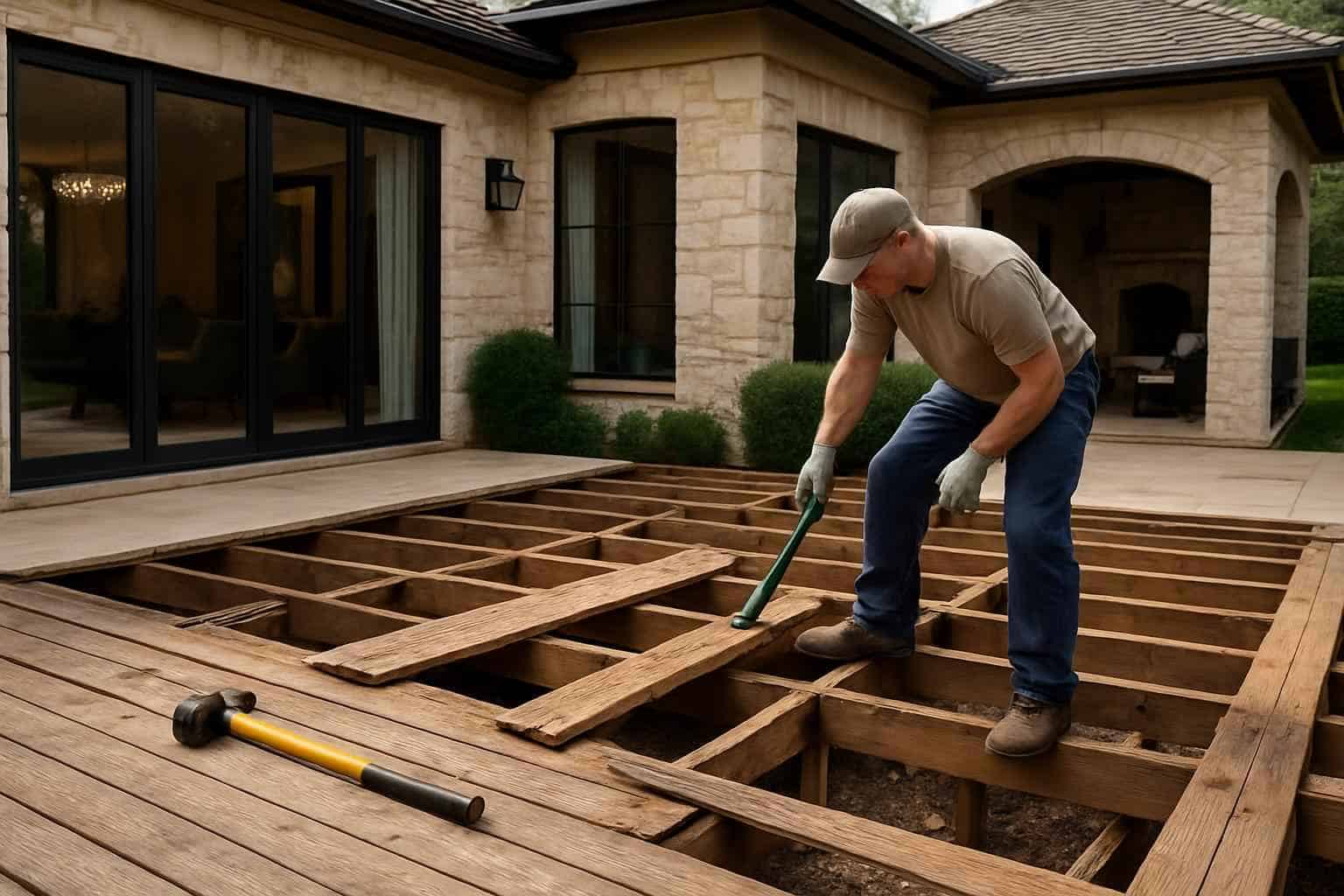 Deck Demolition Prep Service in Kendalia TX