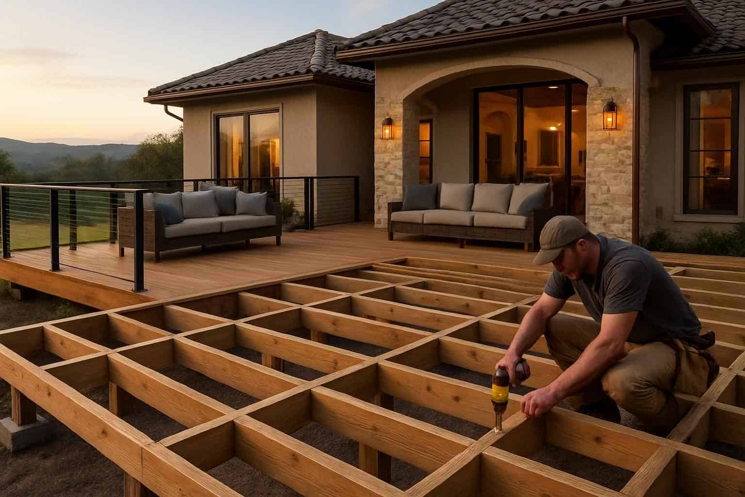 Deck Framing Contractor in Hunt TX
