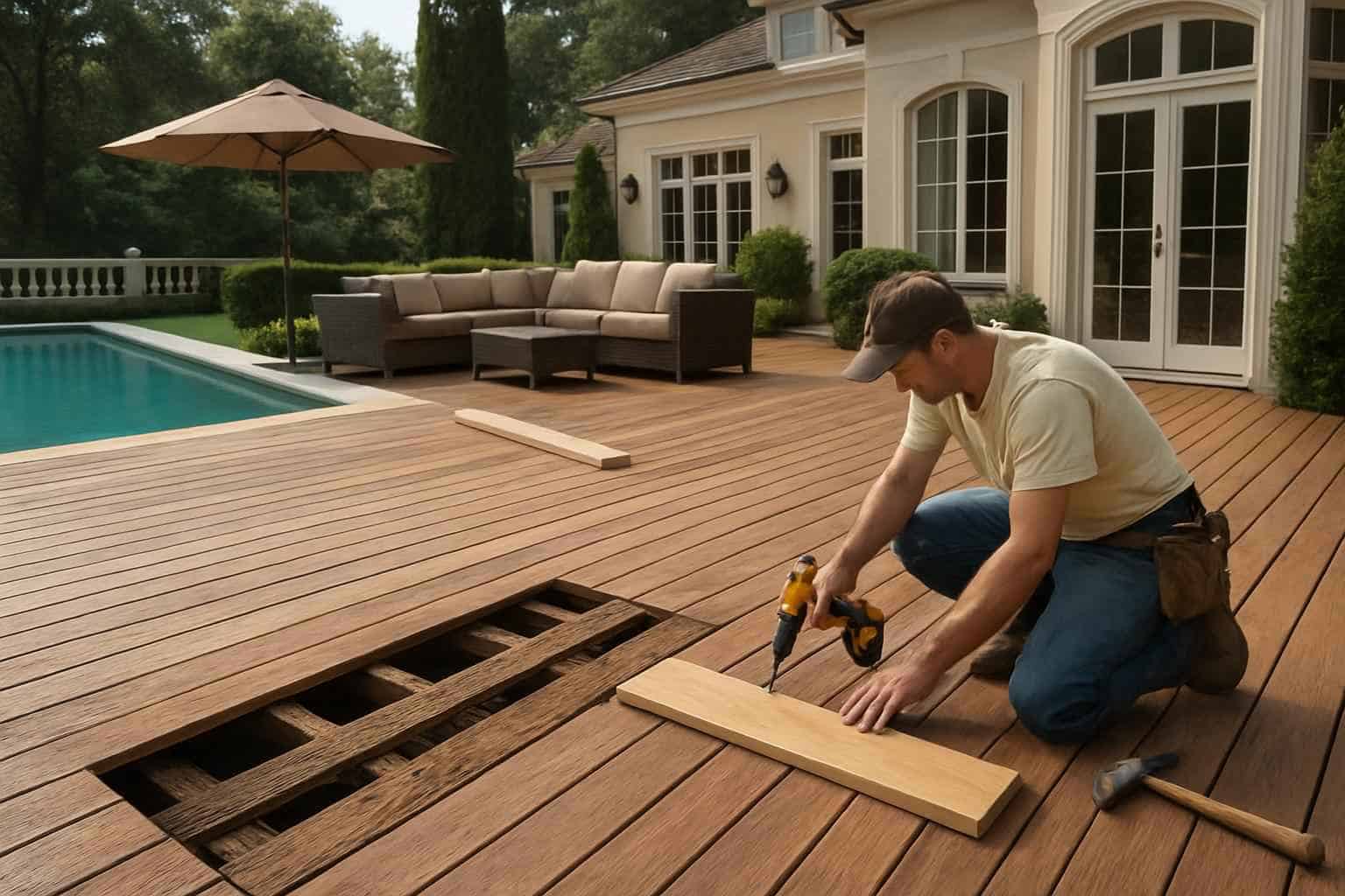 Deck Repair Service in Cypress Mill TX