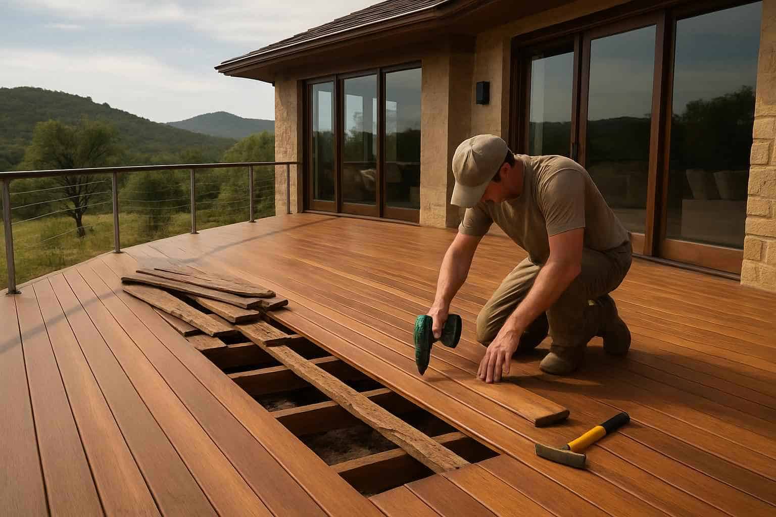 Deck Repair Service in Round Mountain TX