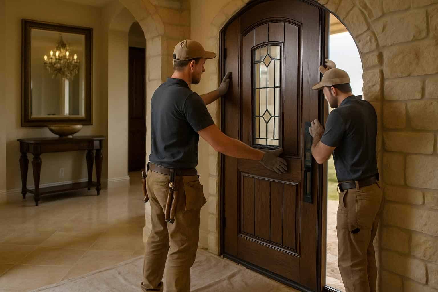 Door Installation Company Near Me in Round Mountain TX