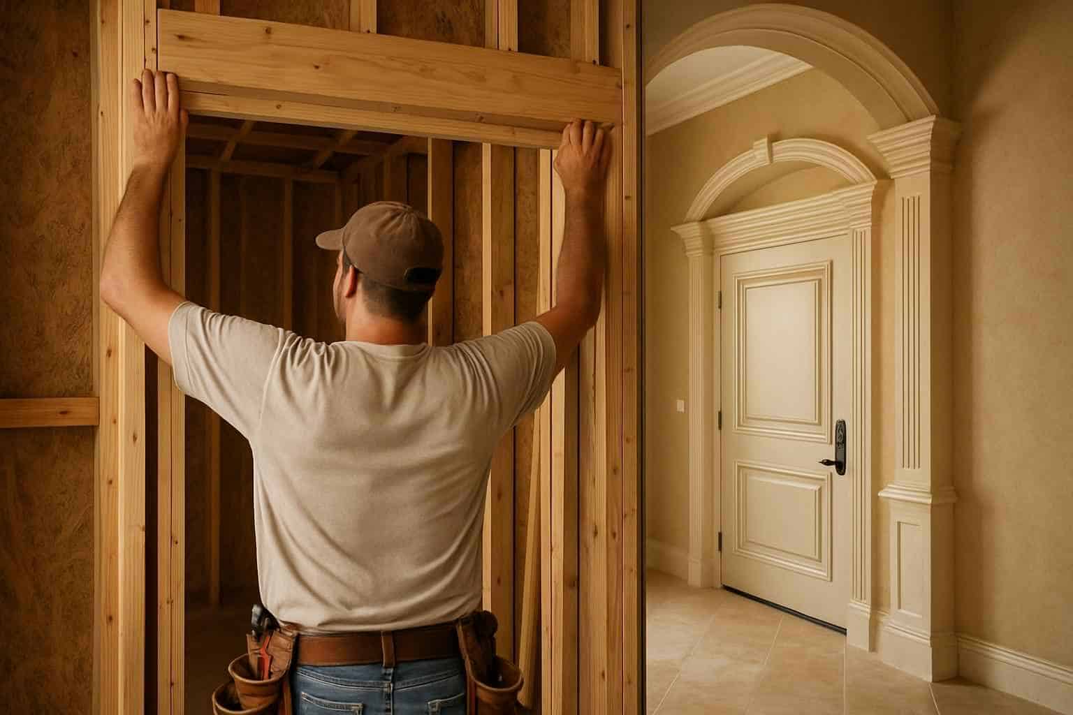 Framing Carpentry Contractor In Round Mountain TX Doorway Framing Service in Round Mountain TX