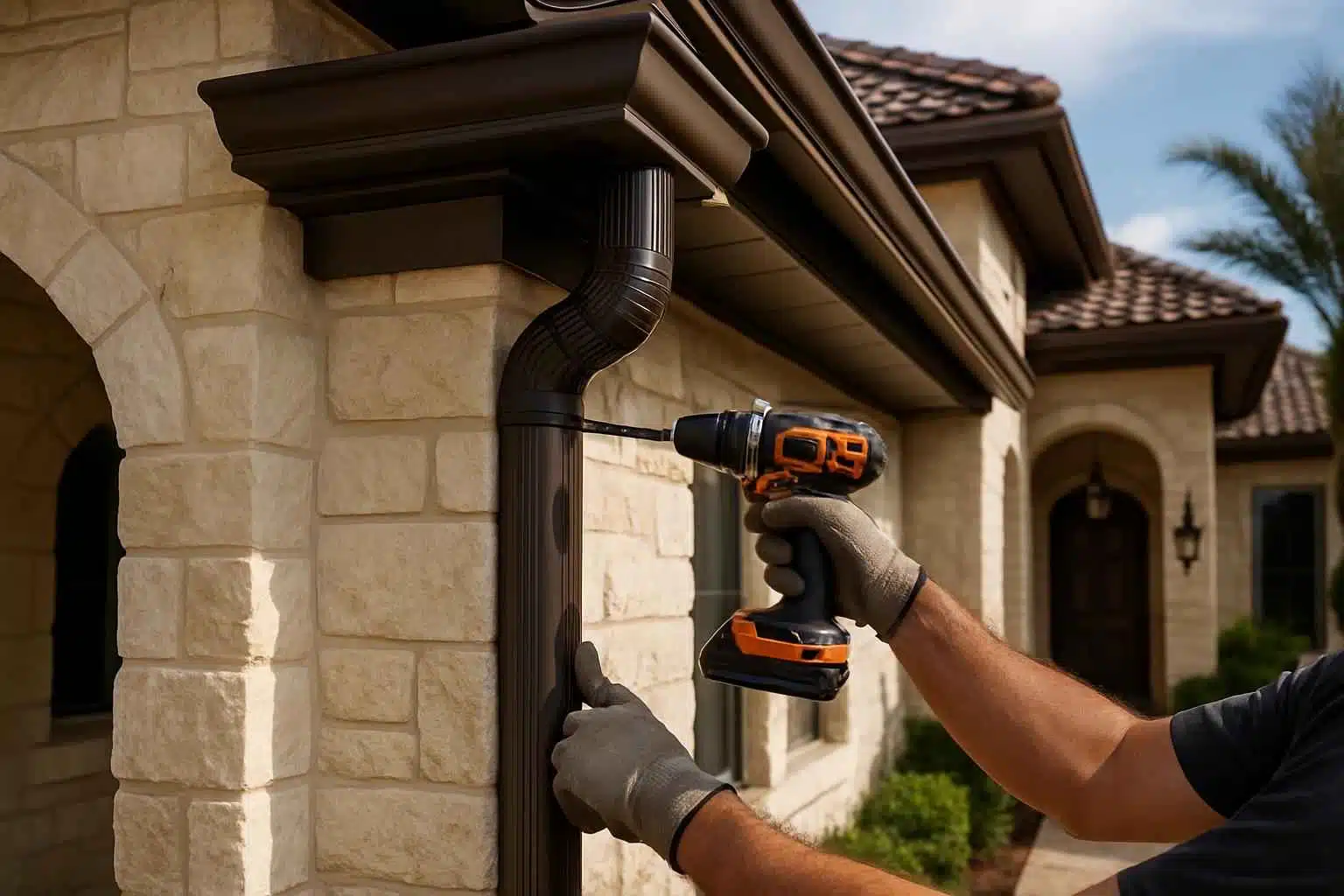 Downspout Installation Service in Boerne TX