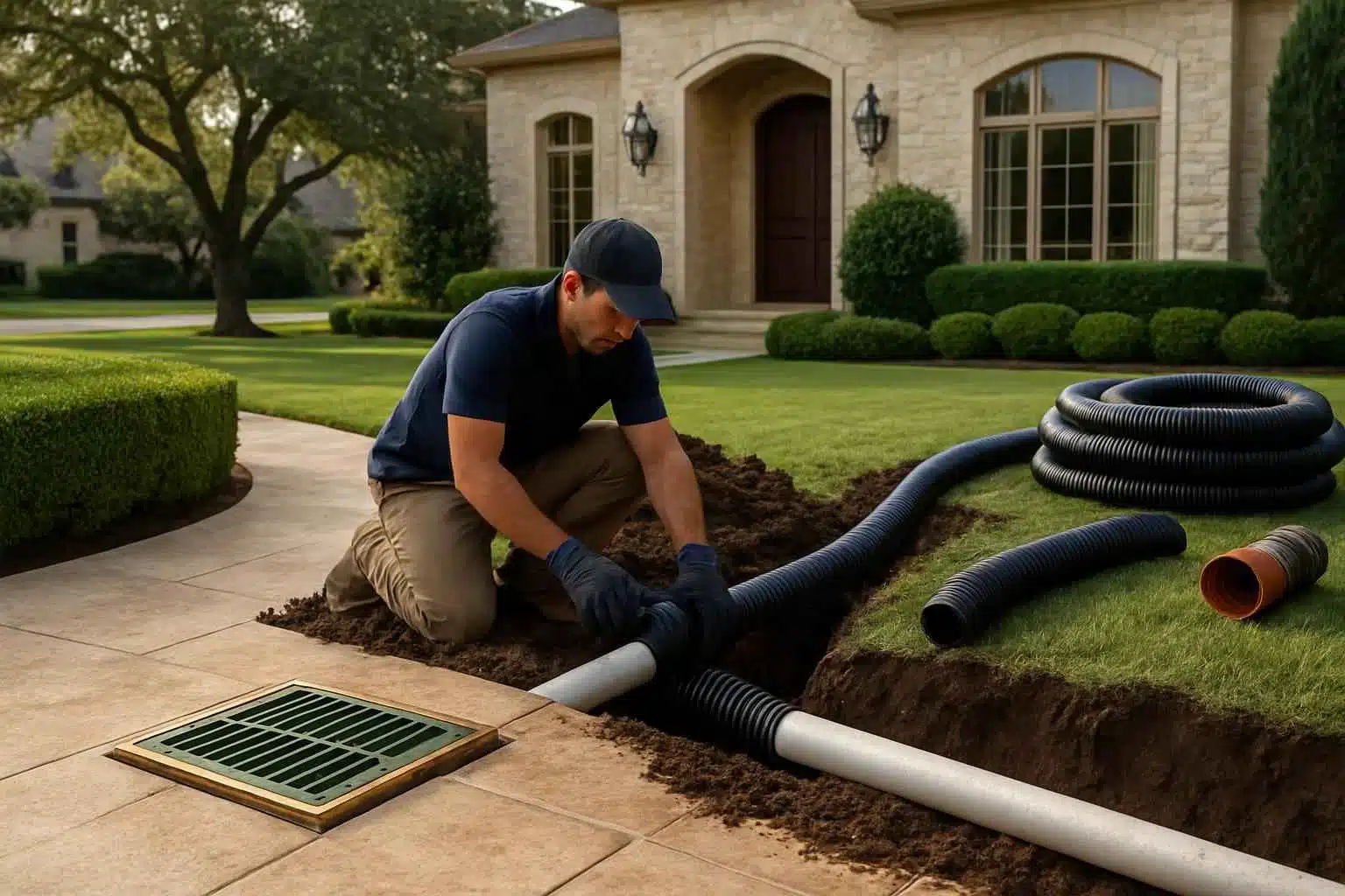 Drainage Solutions Contractor In Boerne TX Drainage Repair Service in Boerne TX