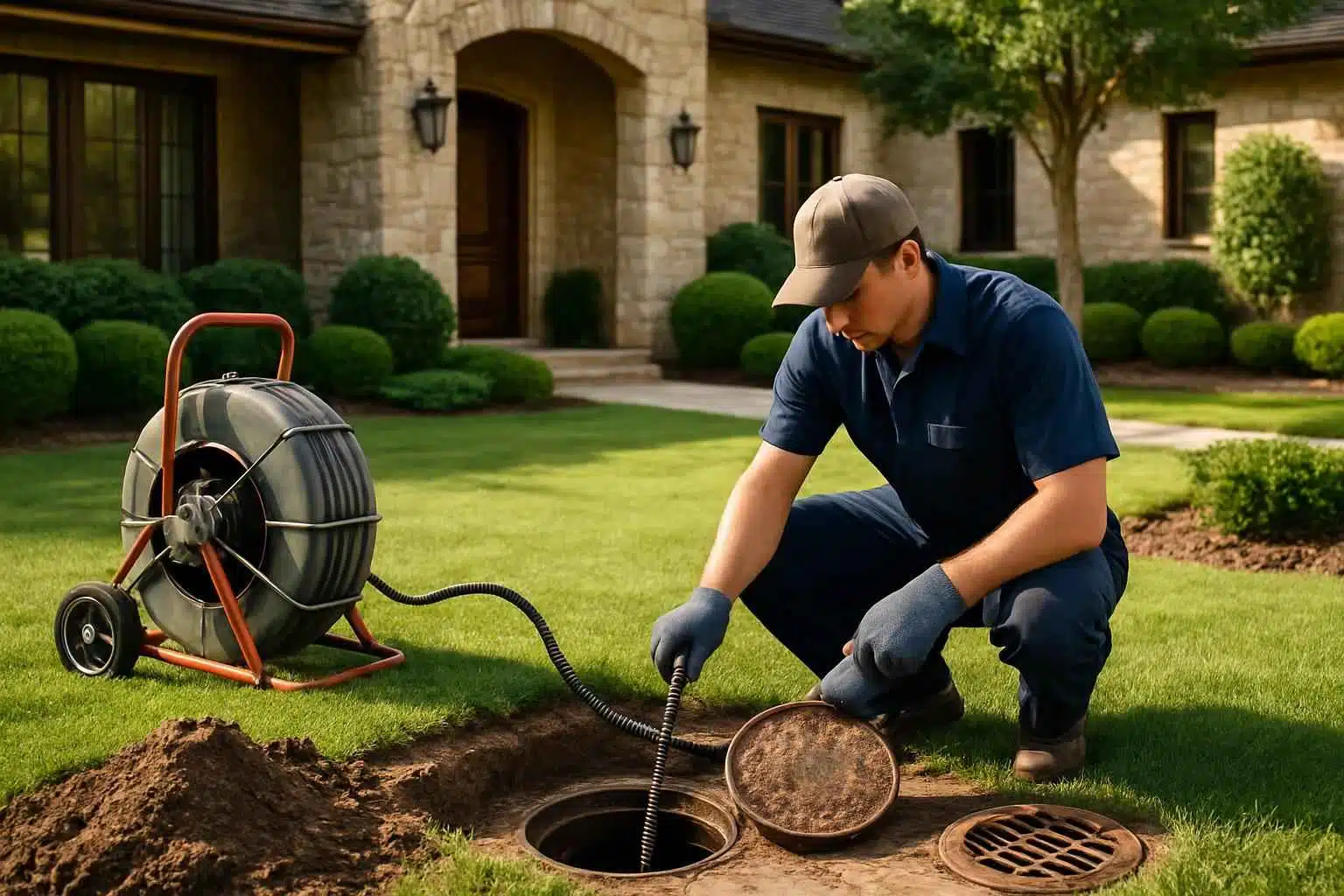 Drainage Repair Service in Round Mountain TX