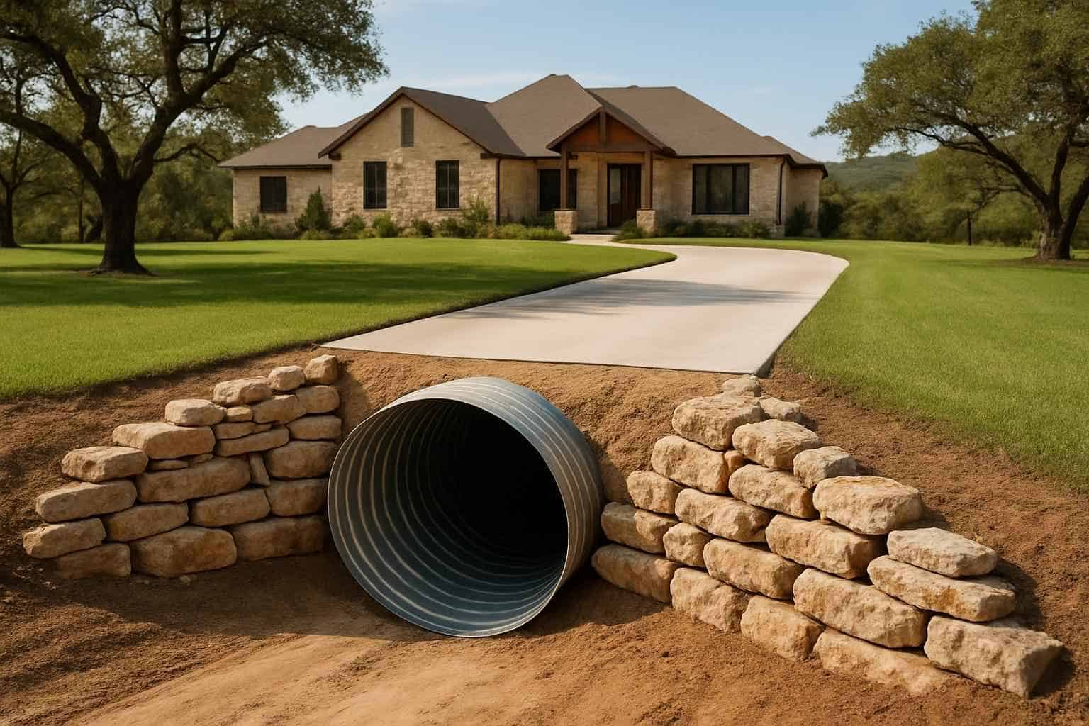 Driveway Culvert Installation Service in Mountain Home TX